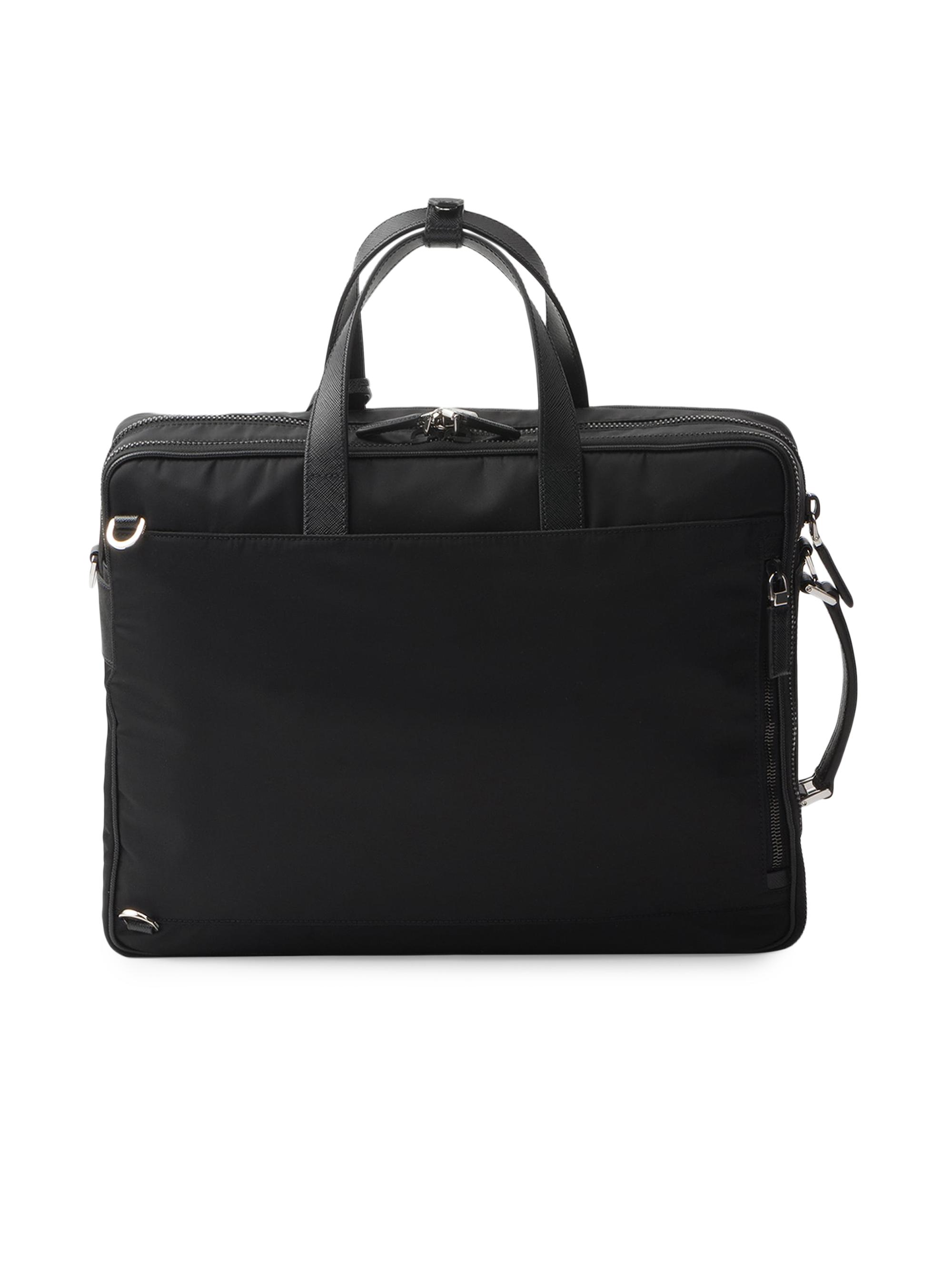 バッグ 736 Prada logo nylon briefcase black バッグ 736 Prada logo nylon briefcase black バッグ 736 Prada logo