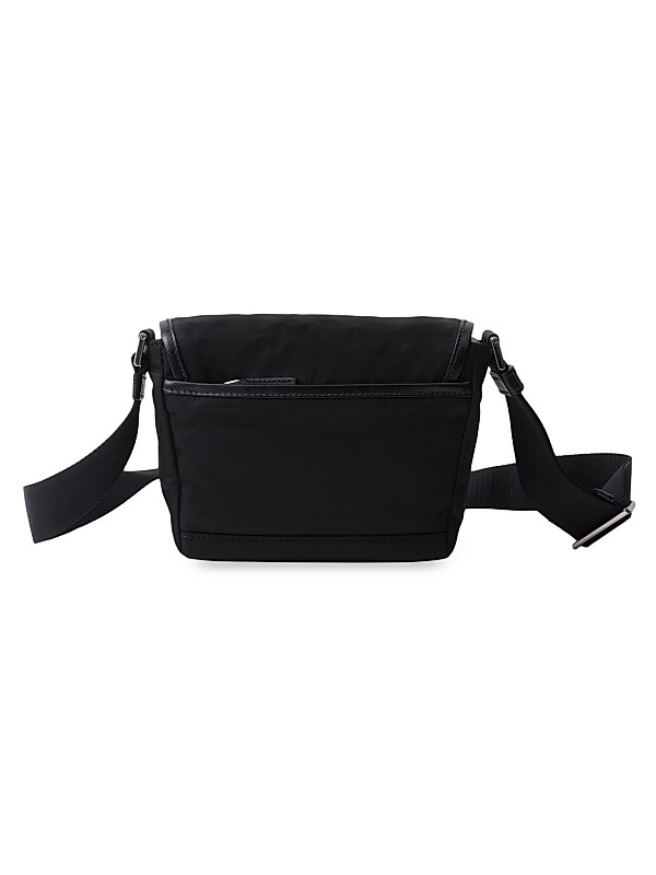 Shop Prada Re-Nylon and Saffiano Leather Shoulder Bag | Saks Shop Prada Re-Nylon and Saffiano Leather Shoulder Bag | Saks
