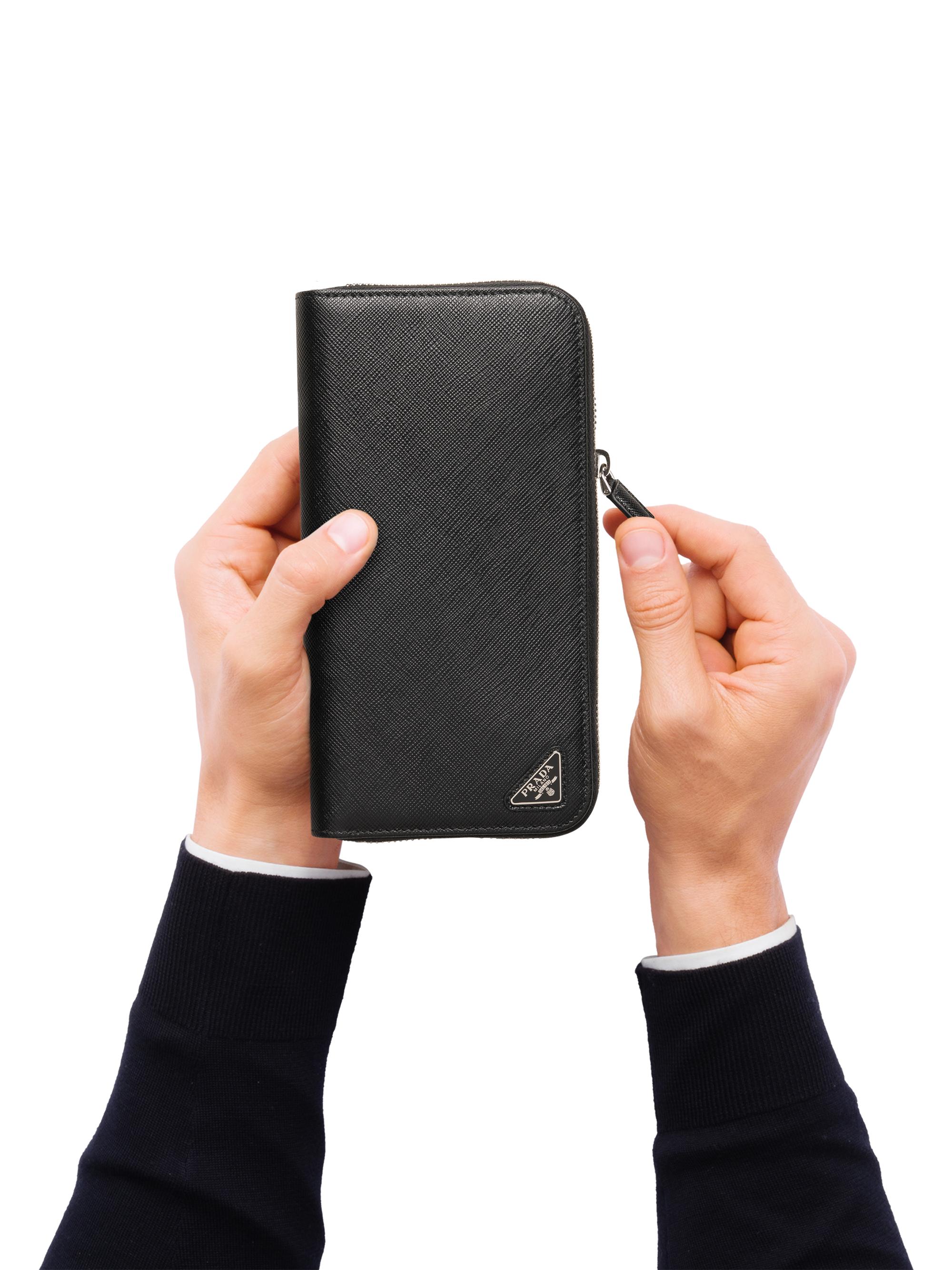 Prada Saffiano Wallet | Saks Fifth Avenue