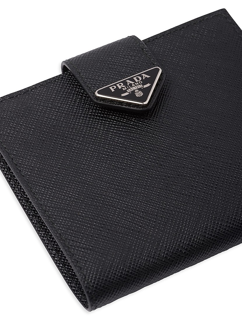 Shop Prada Saffiano Leather Wallet | Saks Fifth Avenue Shop Prada Saffiano Leather Wallet | Saks Fifth Avenue