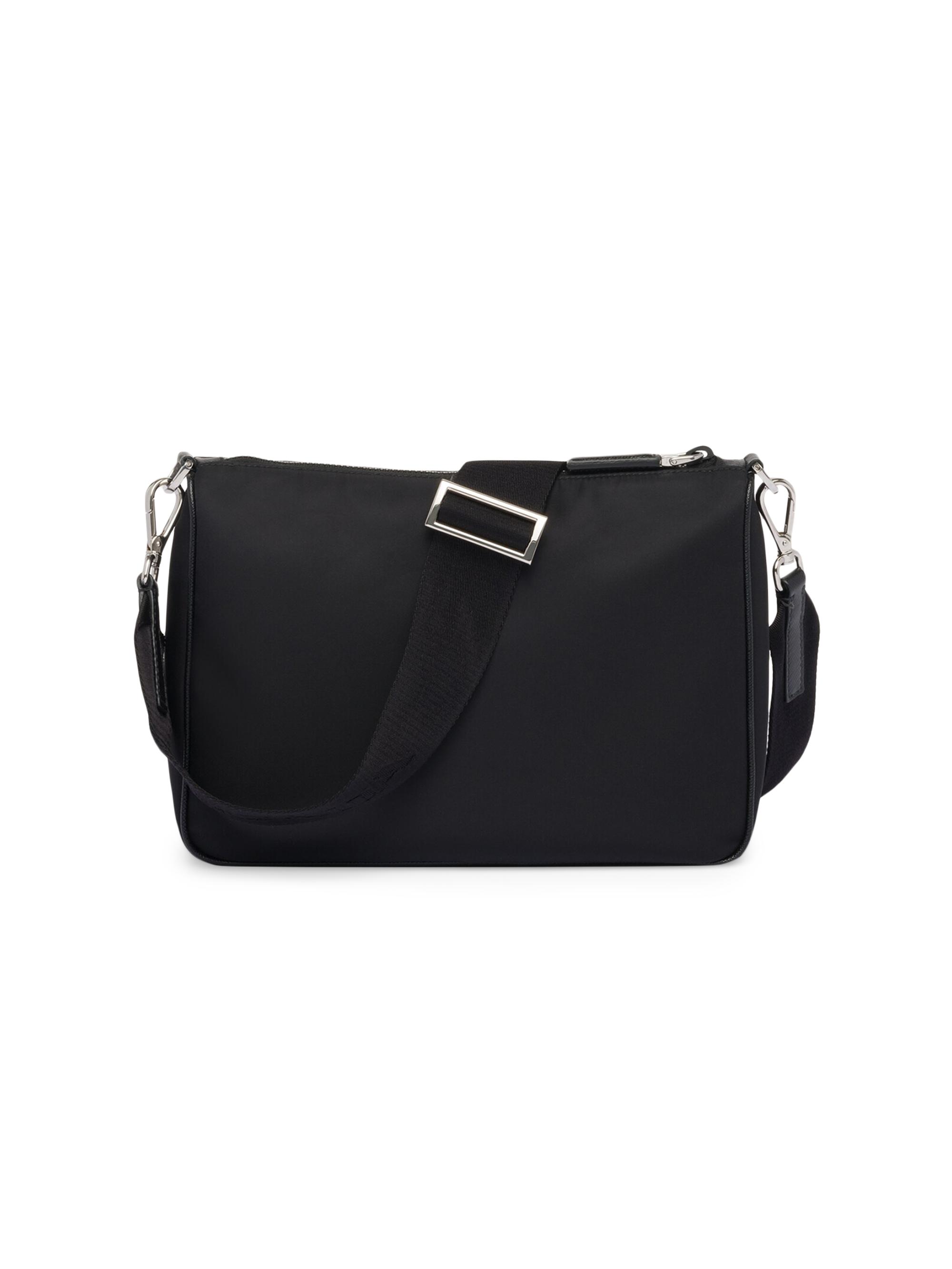 バッグ PRADA Nylon Leather Shoulder Bag Black 0400021577916_BLACK?wid=600&