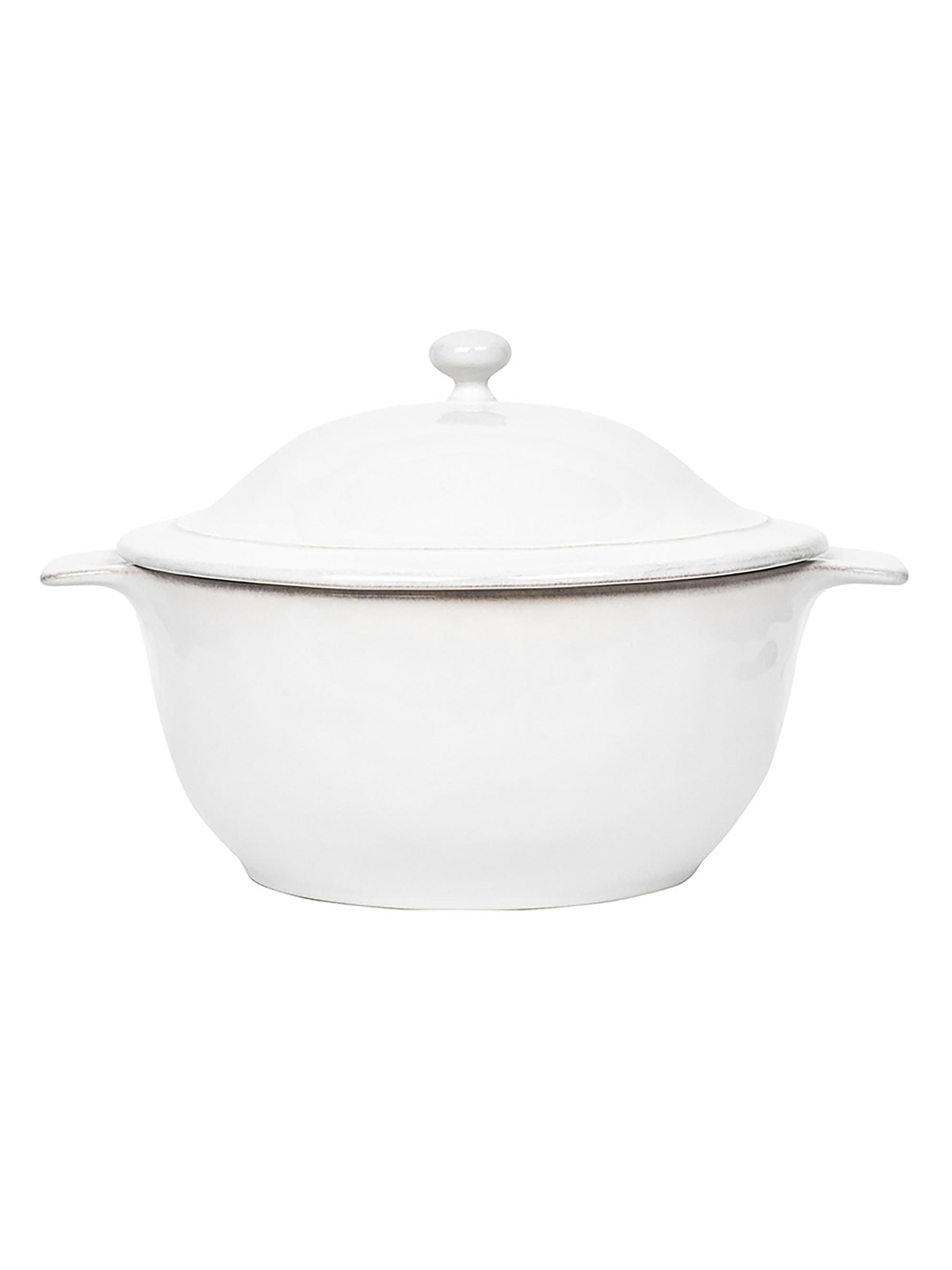 Juliska Puro Mini Cocotte with Lid - White Wash