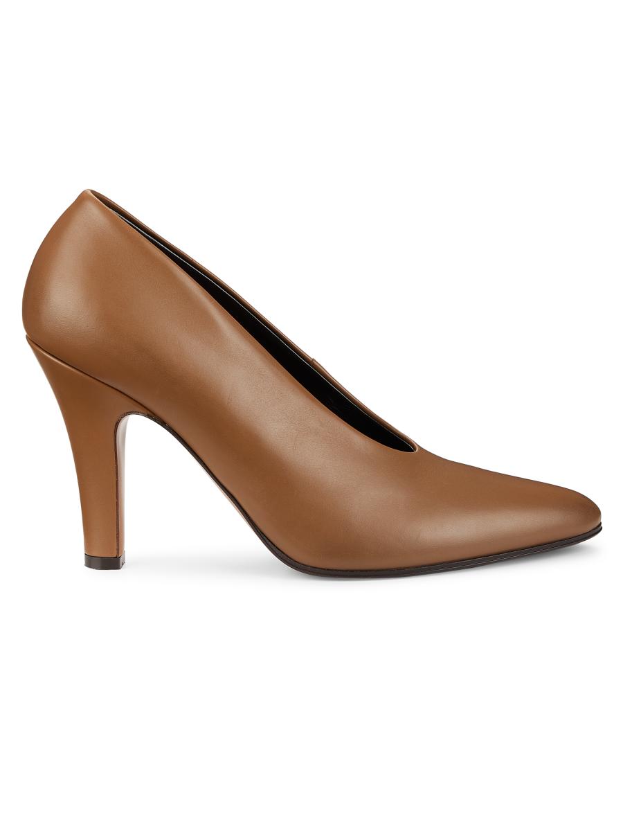 ALM. BUZEN LEATHER PUMPS （Black） - ファッション通販