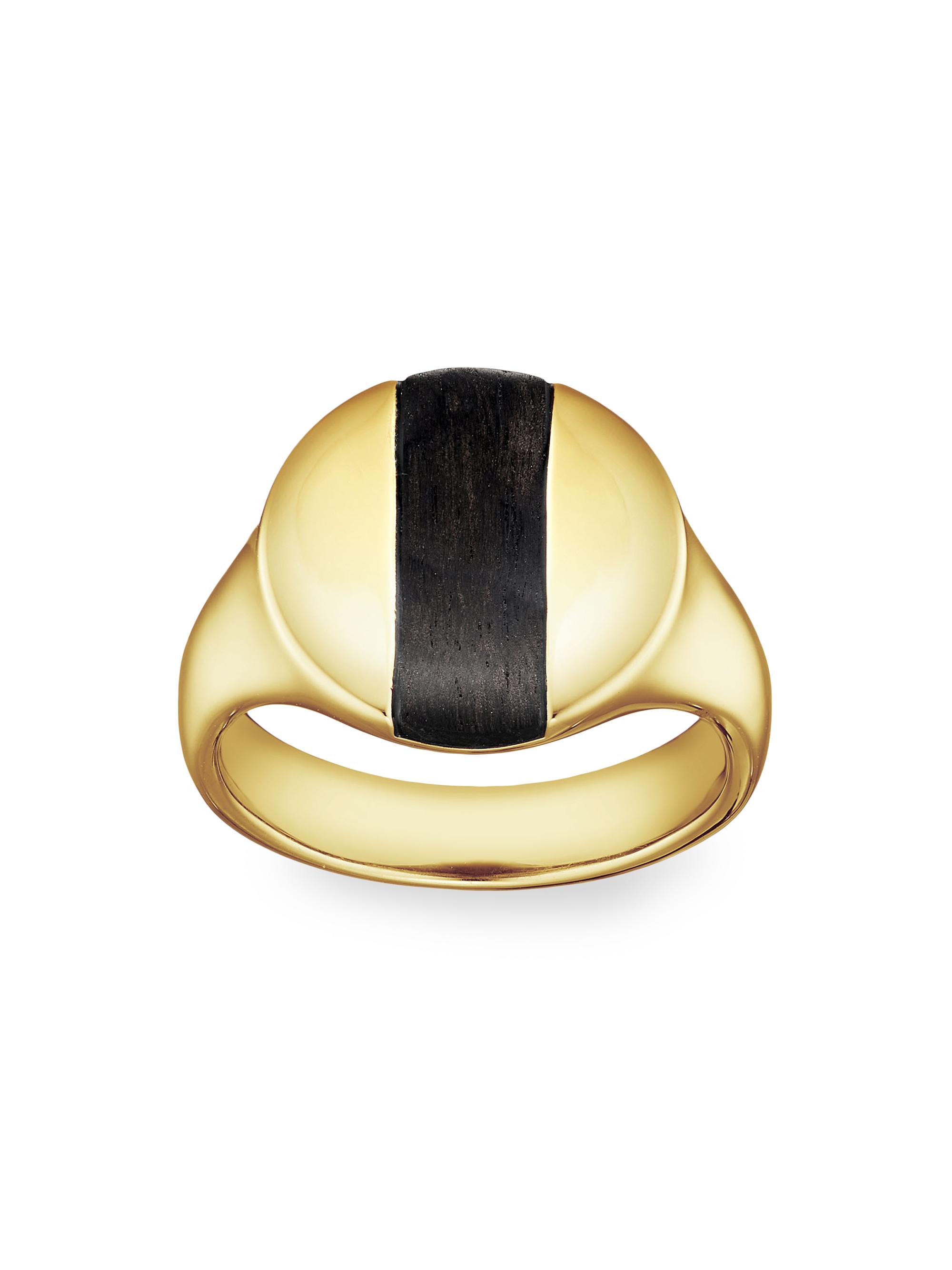Kinraden Men's Two Worlds Konrad 18K Gold Ring - Gold