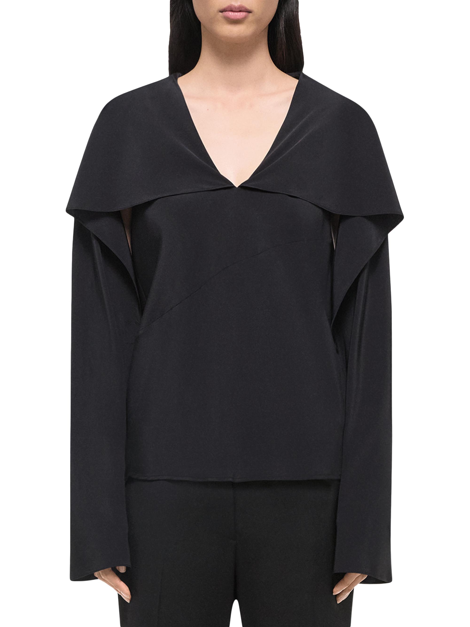 Helmut Lang Silk Scarf Blouse | Saks Fifth Avenue