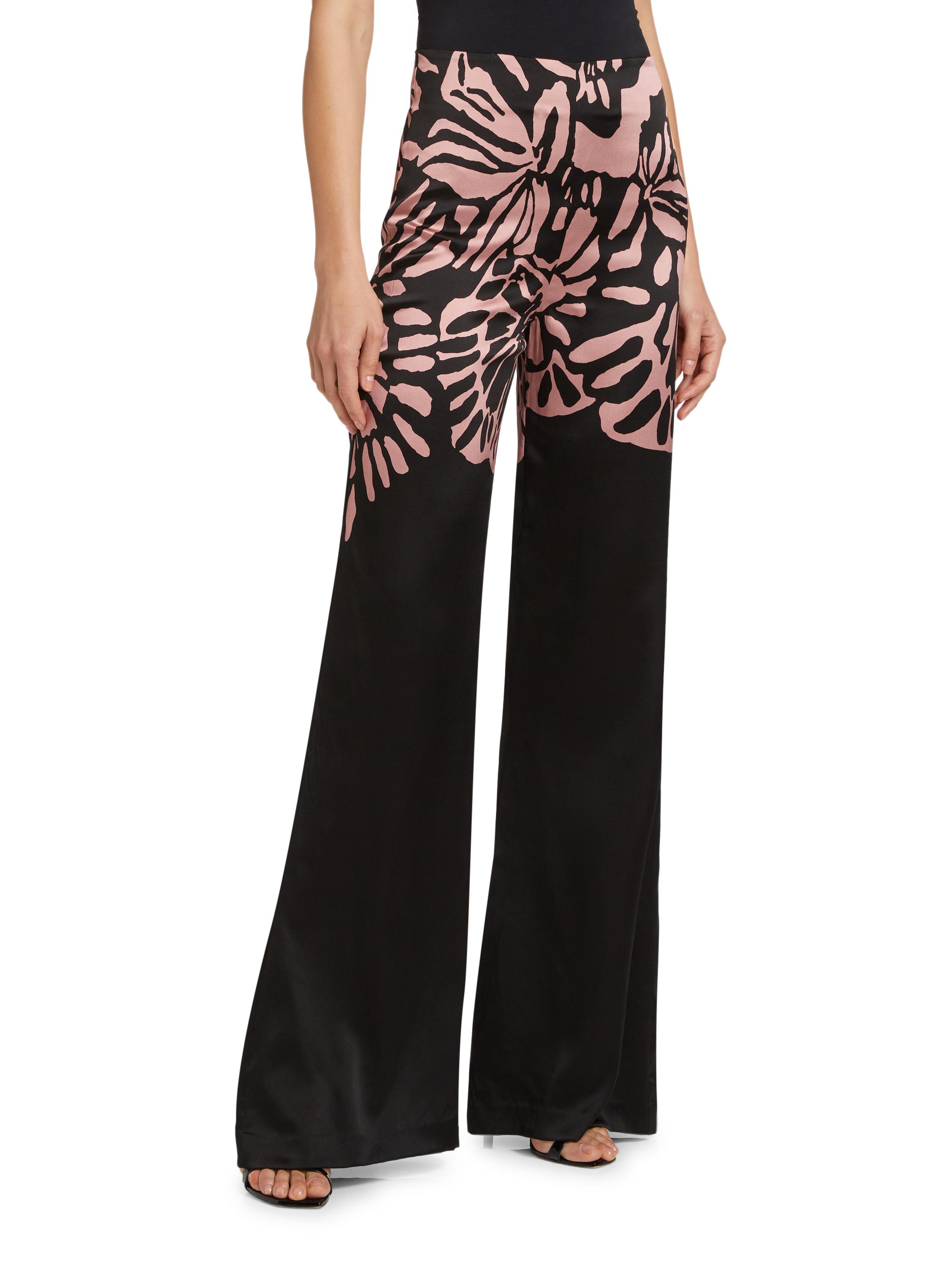 ツモリチサト　マーメイドシルクパンツ Silvia Tcherassi Andie Monarch Silk Pants | Saks Fifth Avenue