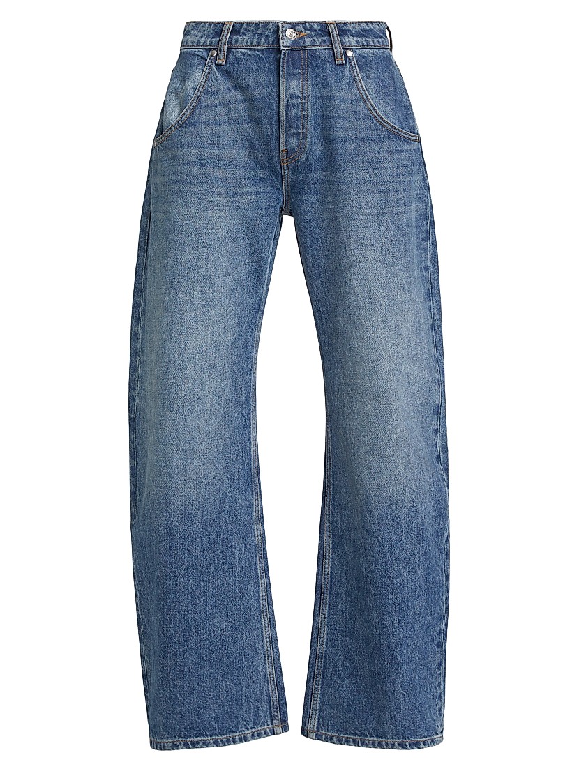 Shop EB Denim Enzo Mid-Rise Barrel Jeans | Saks Fifth Avenue Shop EB Denim Enzo Mid-Rise Barrel Jeans | Saks Fifth Avenue