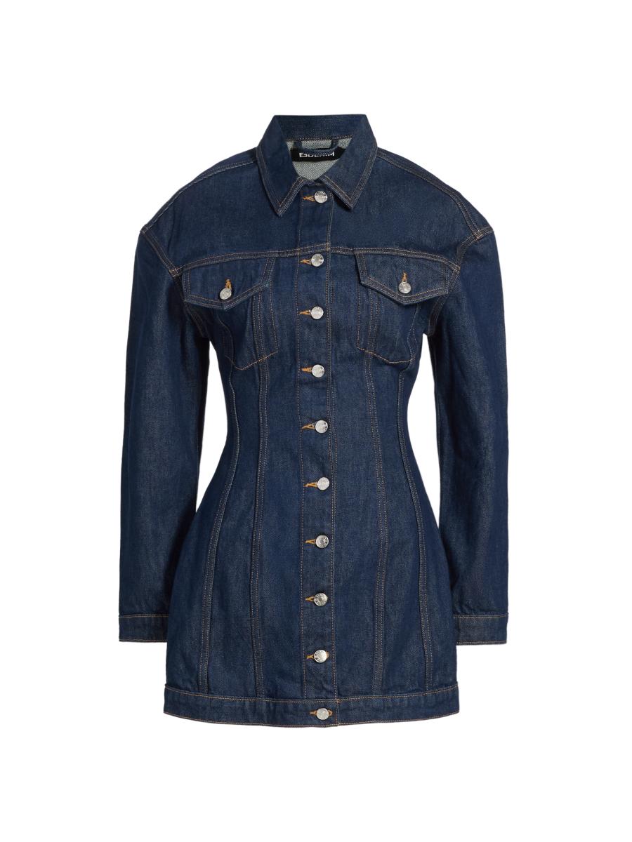Eb Denim Women's Prima Denim Mini Shirtdress
