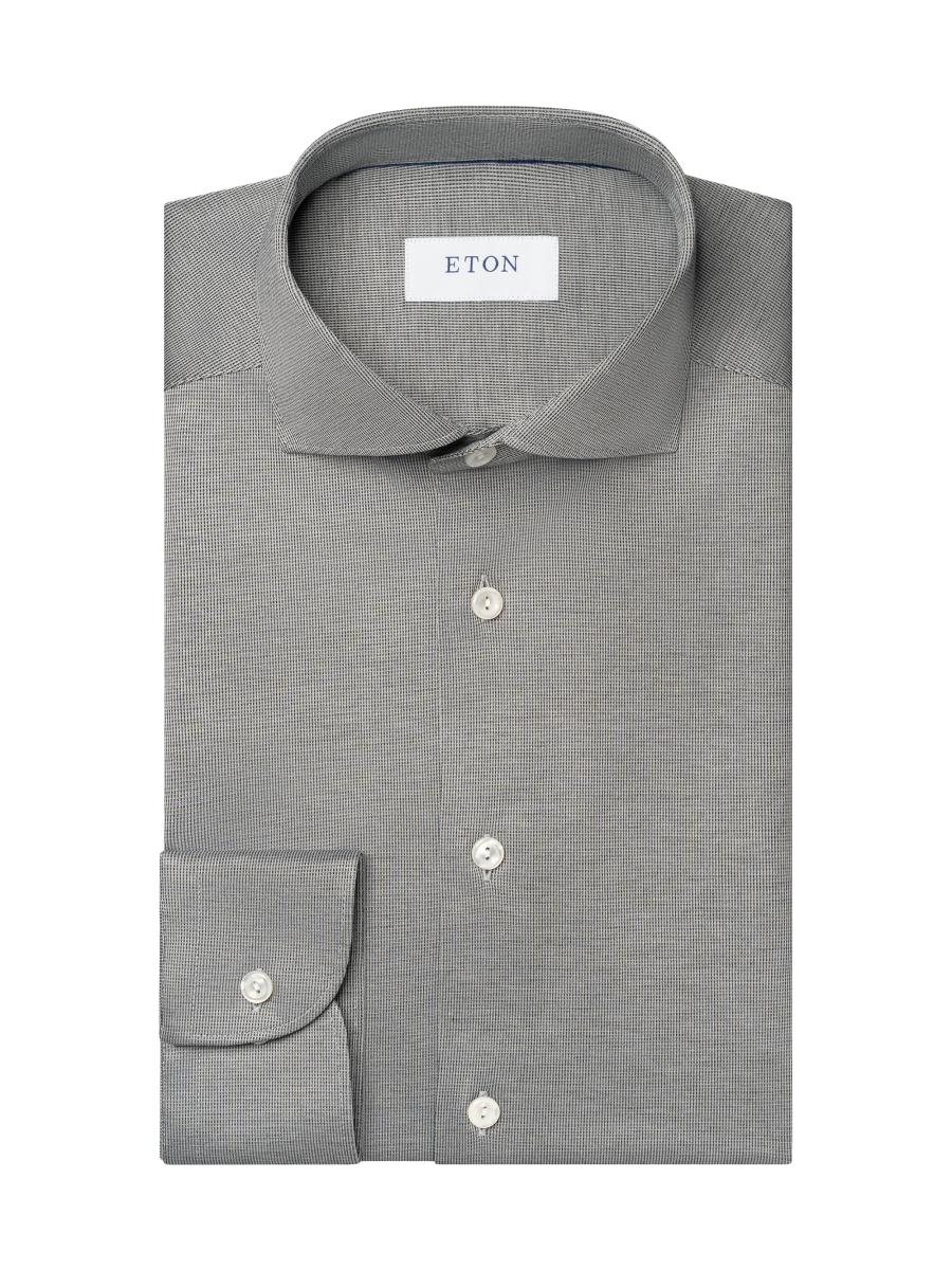 Eton Men's Contemporary-fit Jersey Shirt In Gray