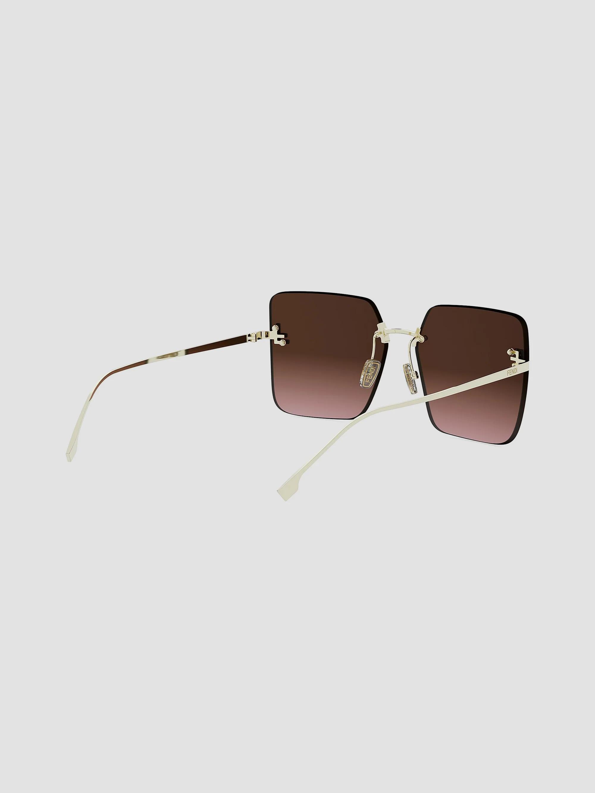 Fendi Sunglasses ? Zucca Crystal Accents 2222_c8e330cb-1ea9-49dd-a673-  main image 3