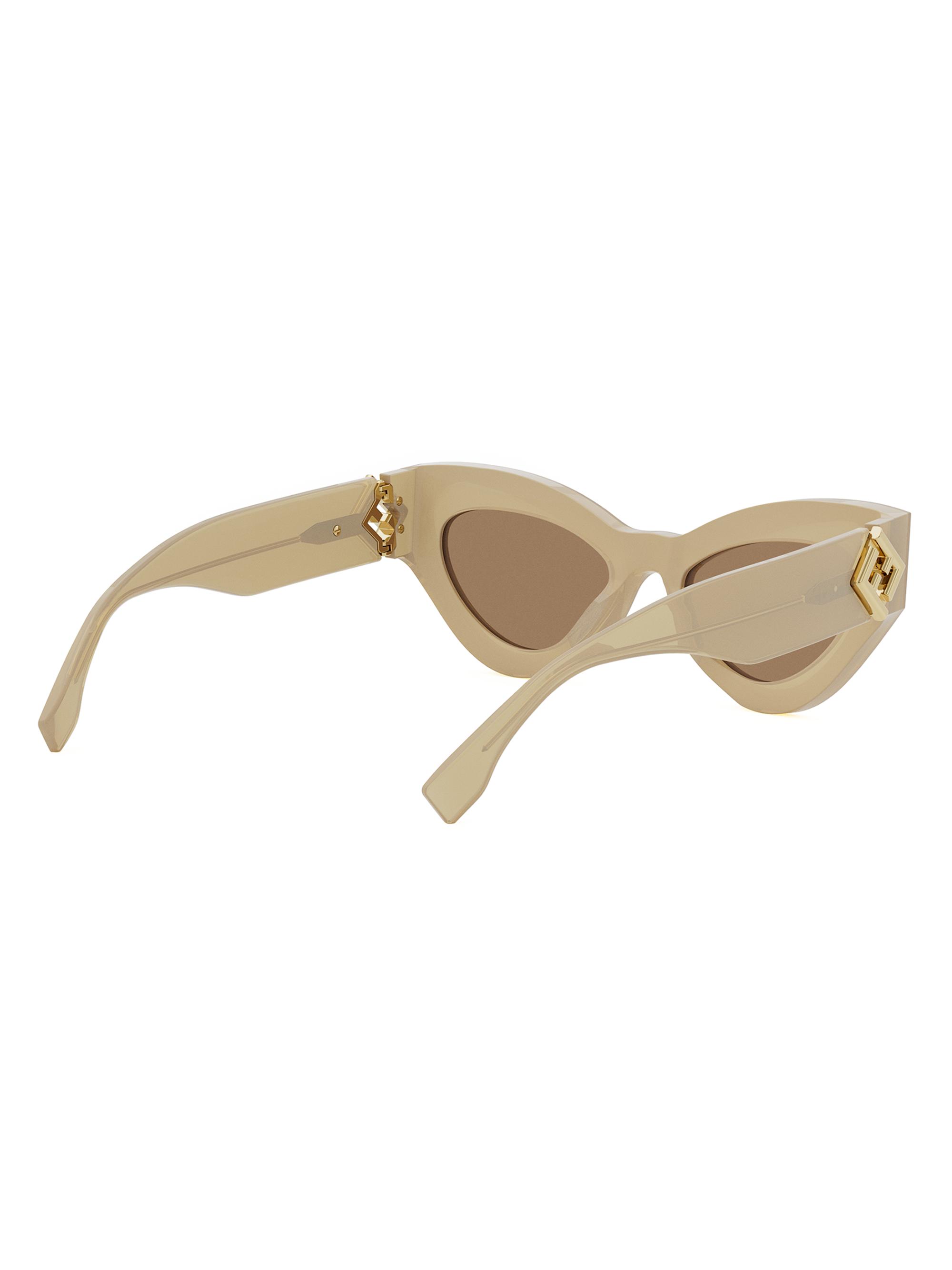 Fendi FF Diamond 52MM Cat-Eye Sunglasses | Saks Fifth Avenue