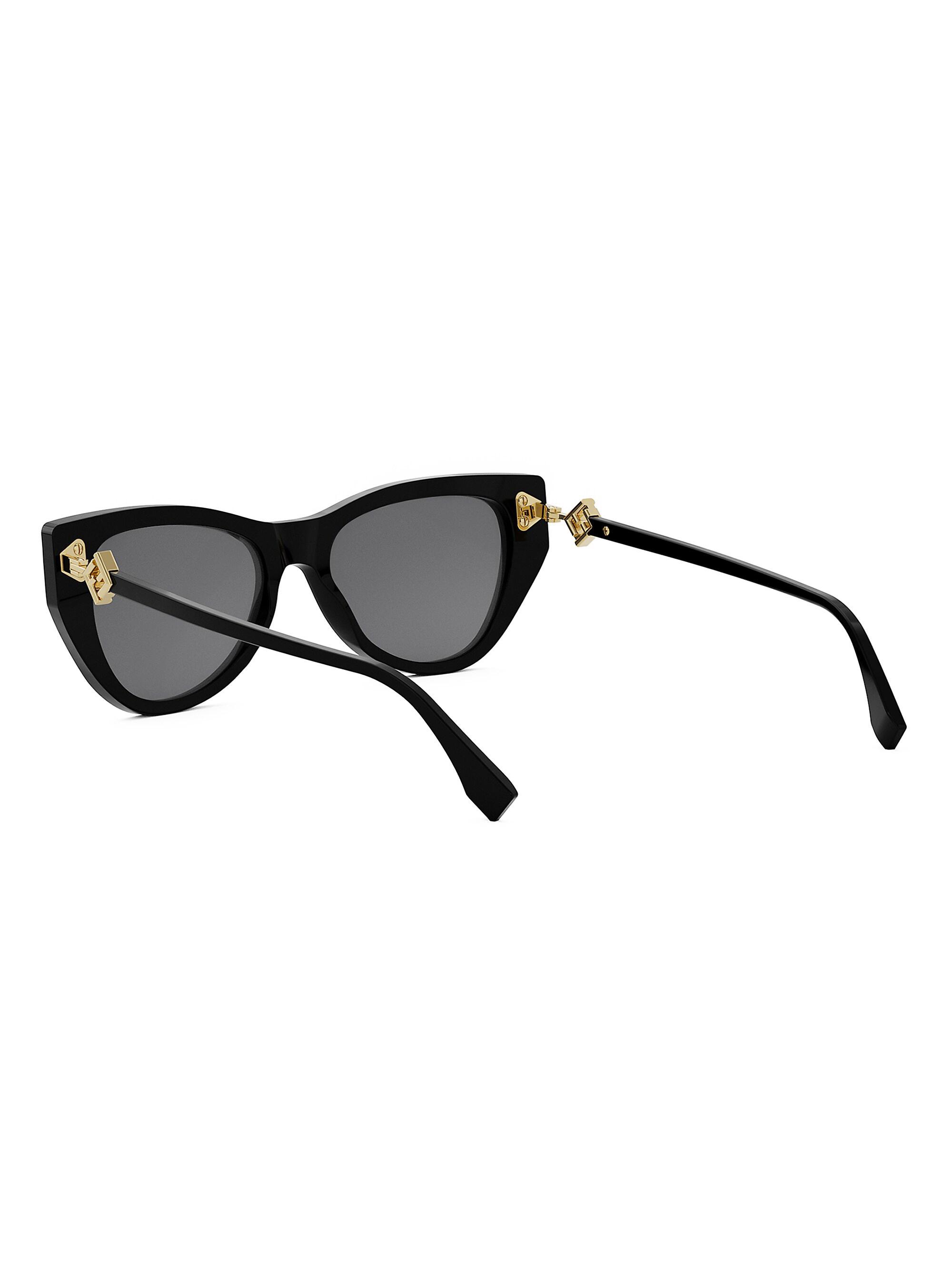 Fendi FF Diamond 54MM Cat-Eye Sunglasses | Saks Fifth Avenue