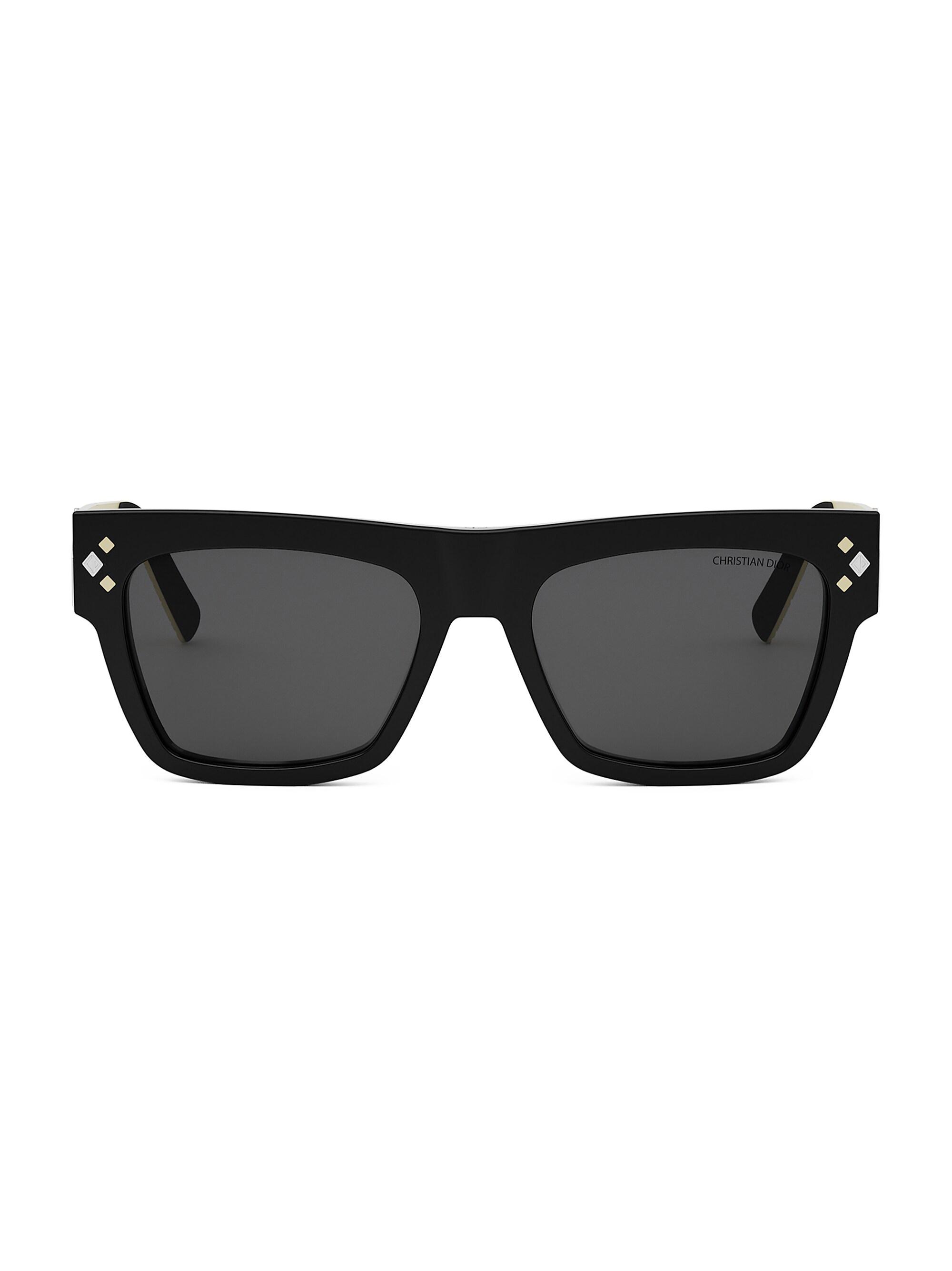 DIOR CD Diamond S8I 54MM Geometric Sunglasses | Saks Fifth Avenue