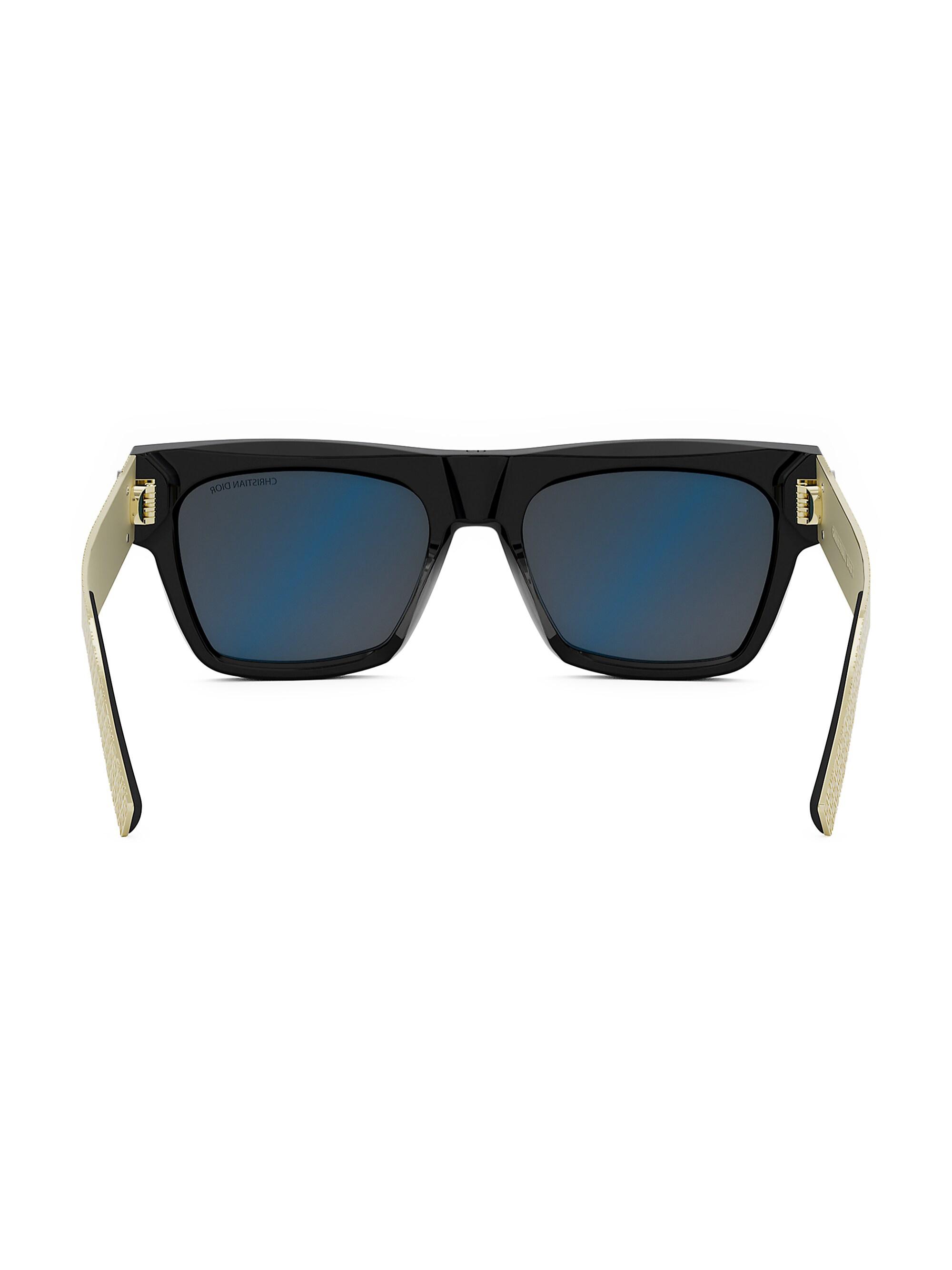 DIOR CD Diamond S8I 54MM Geometric Sunglasses | Saks Fifth Avenue