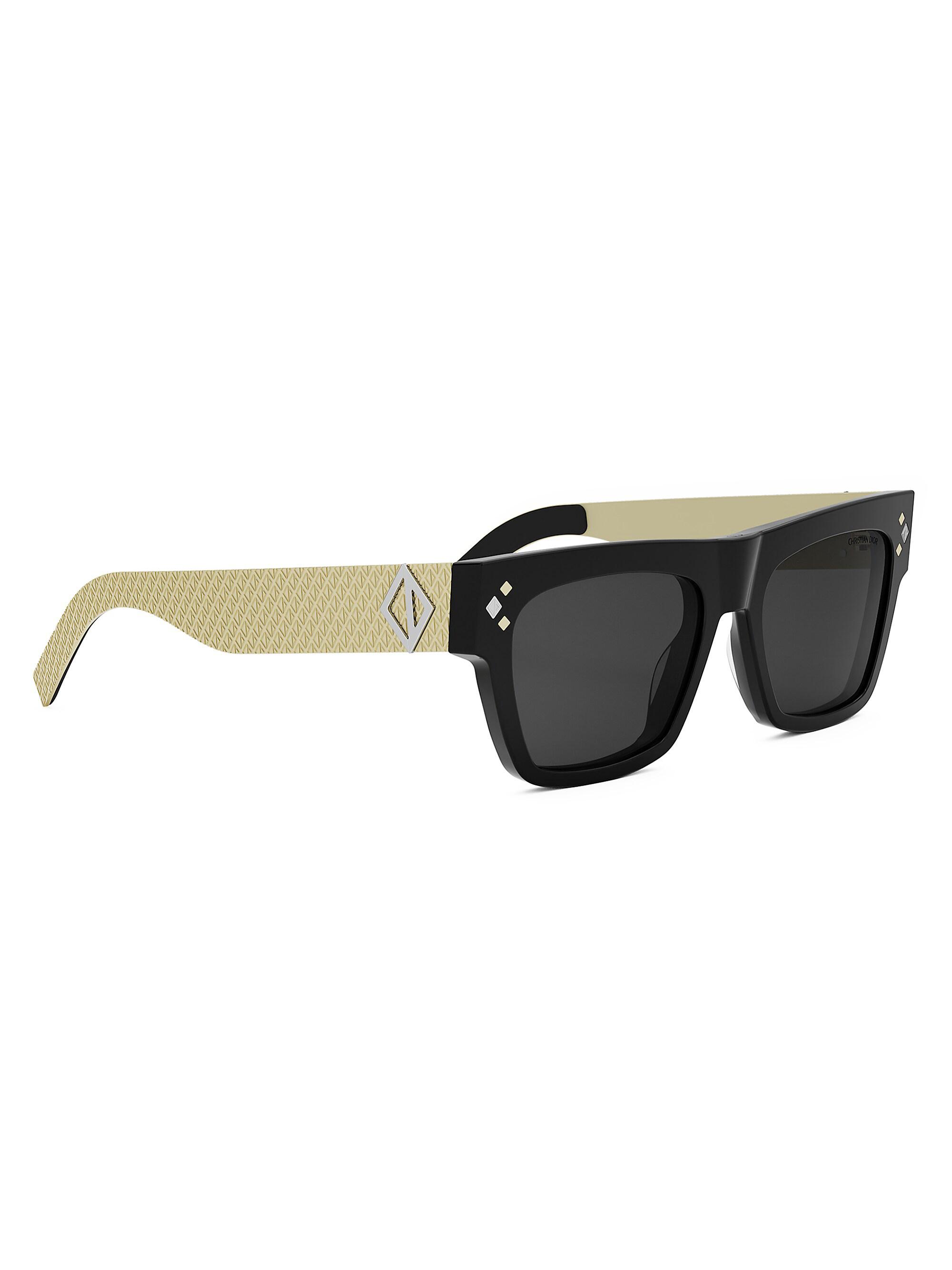 DIOR CD Diamond S8I 54MM Geometric Sunglasses | Saks Fifth Avenue