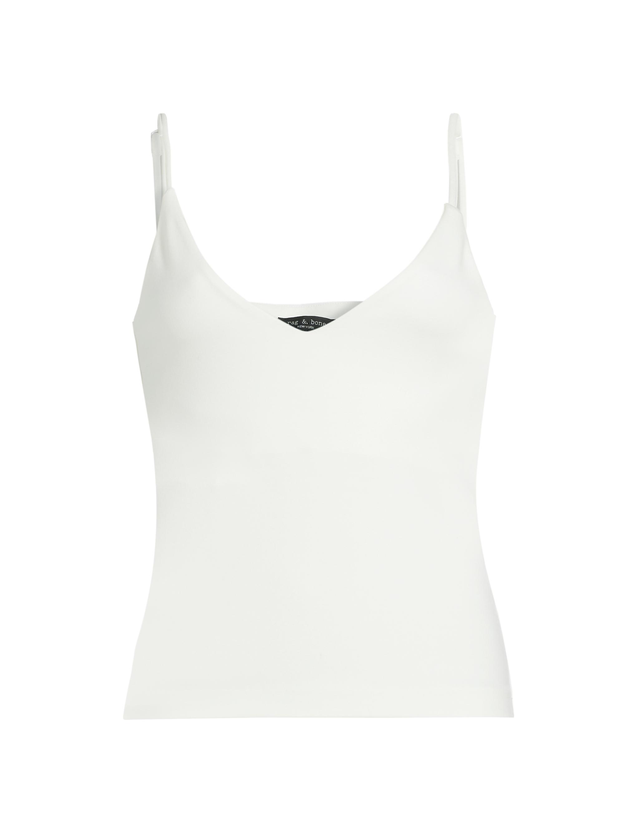 rag & bone Women's Irina V-Neck Camisole - White