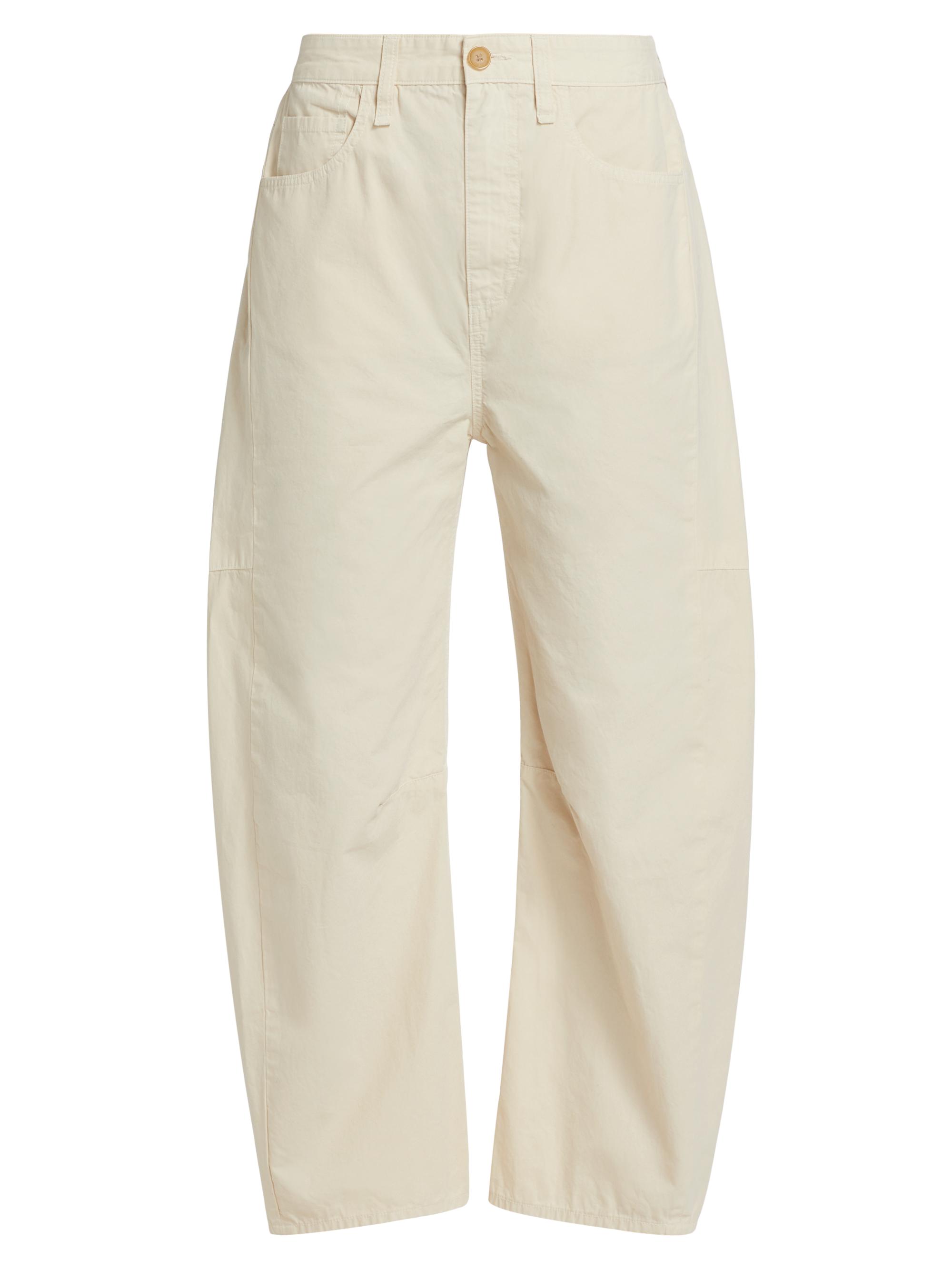 rag & bone Women's Charlie Cotton Barrel Pants -