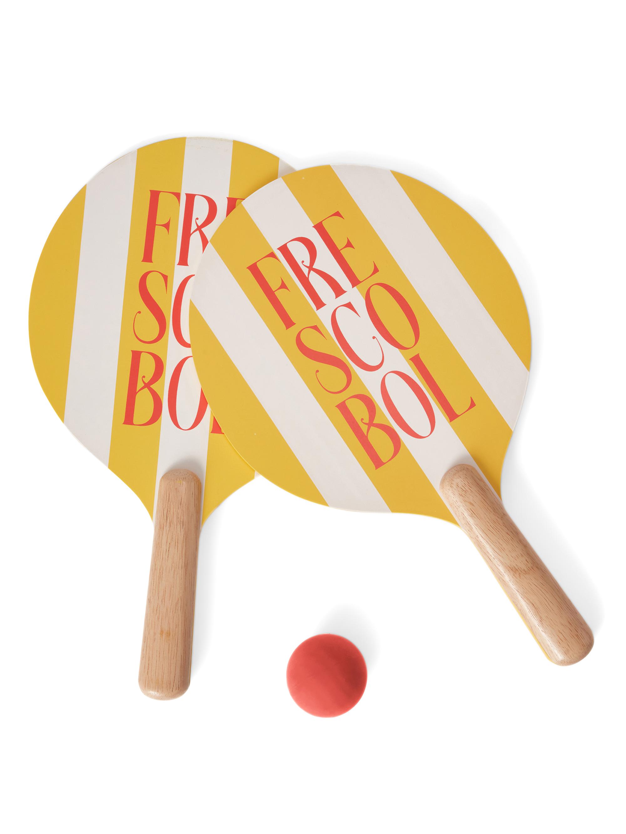 Printworks Beach Tennis Set - Yellow