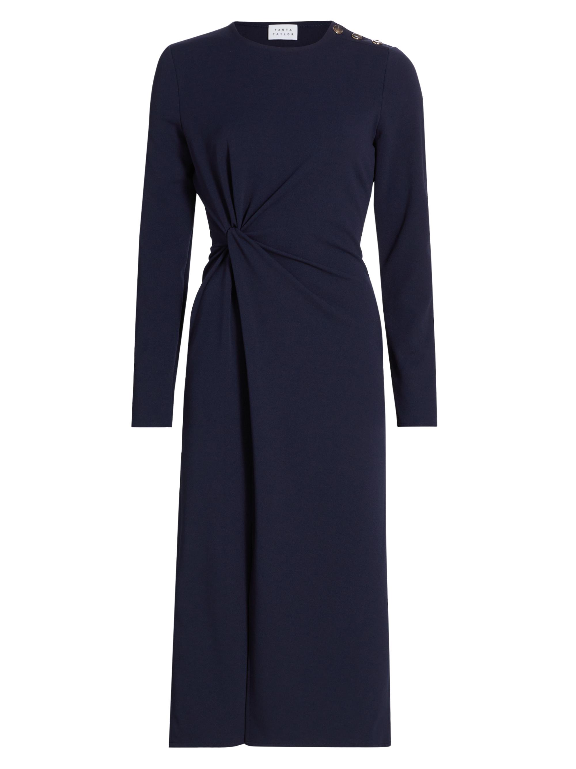 Tanya Taylor Women's Robinette Scuba Crepe Midi-Dress - Maritime Blue