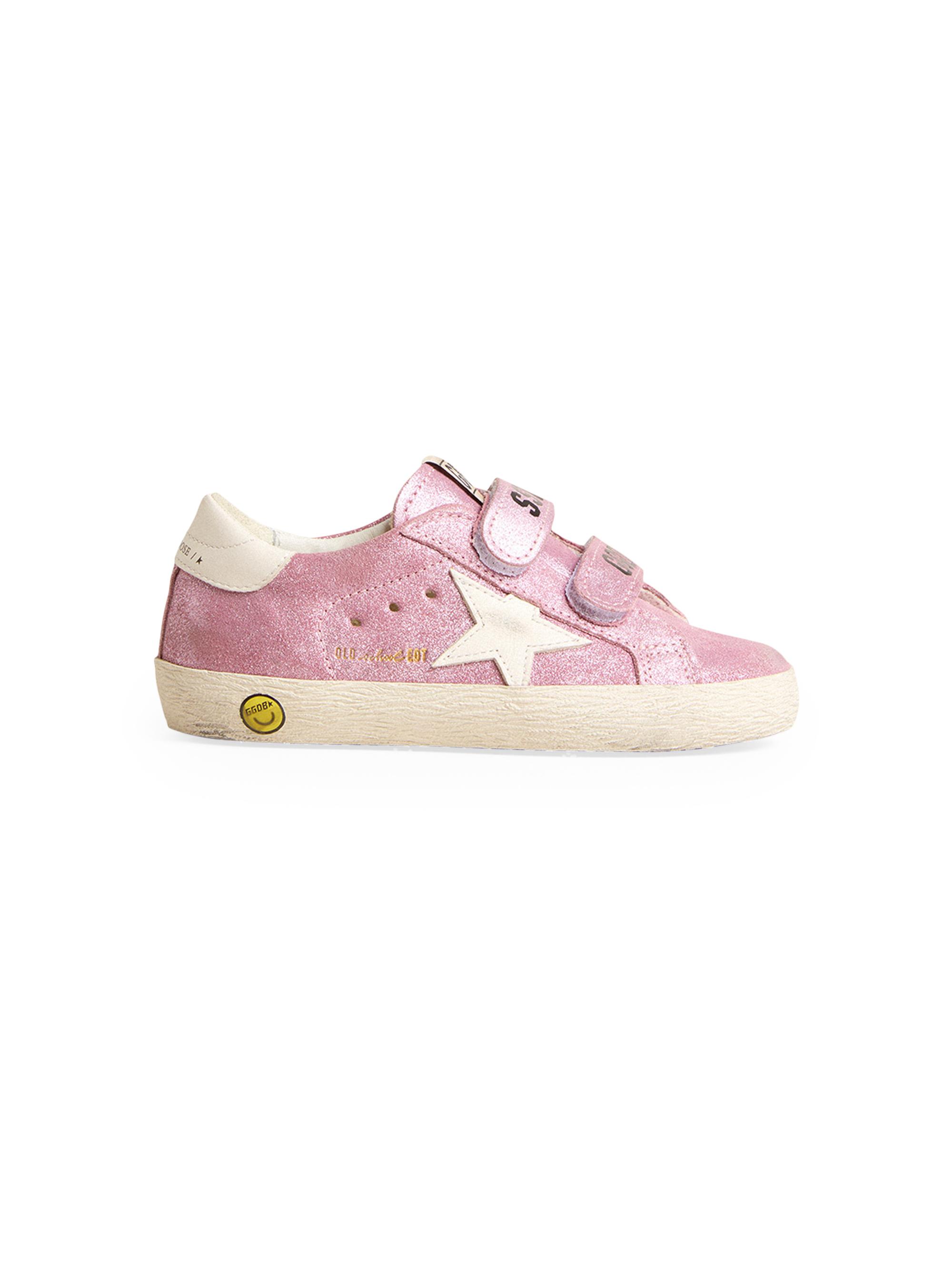 Golden Goose Baby Girl's, Little Girl's & Girl's Old School Glitter & Star Sneakers - Pink 1.5 (Child)