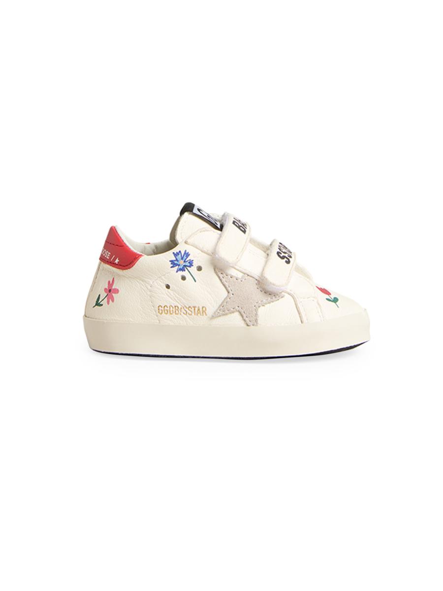 Golden Goose Baby Girl's Old School Floral Star Sneakers | Saks