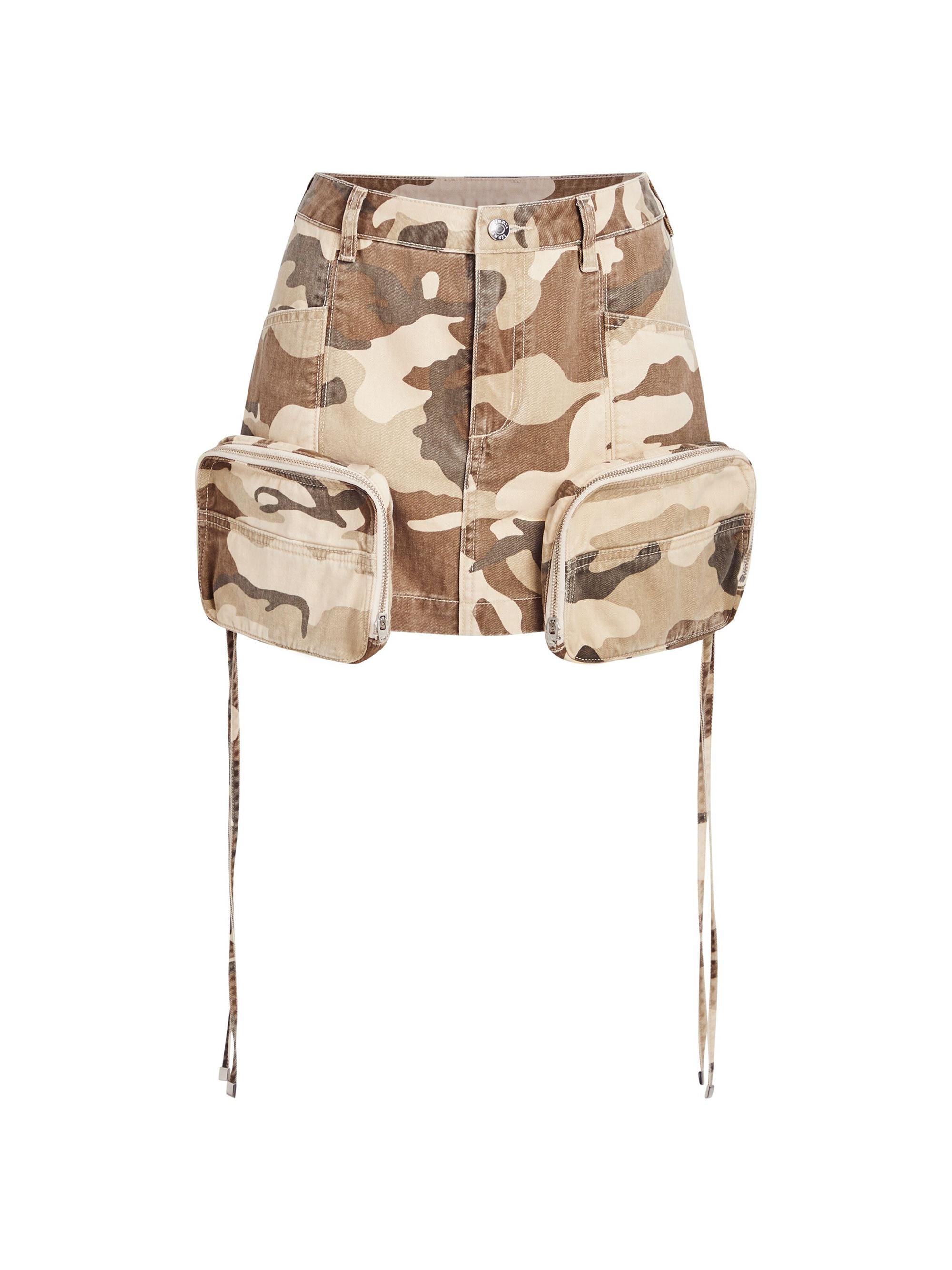 Ser.o.ya Women's Finn Cargo Skirt - Desert Camo