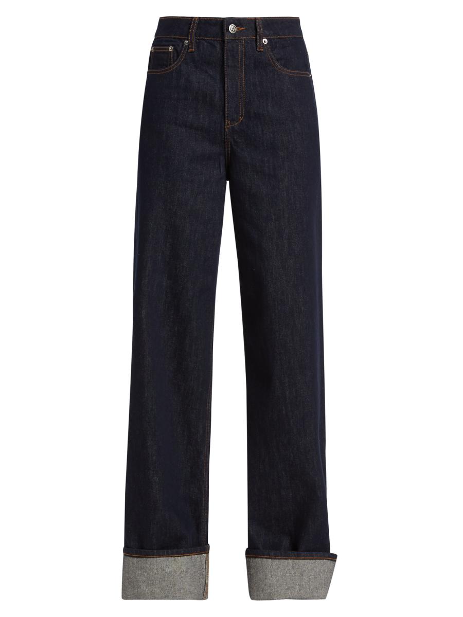 Ksubi Strider Roll-Cuff High-Rise Jeans | Saks Fifth Avenue