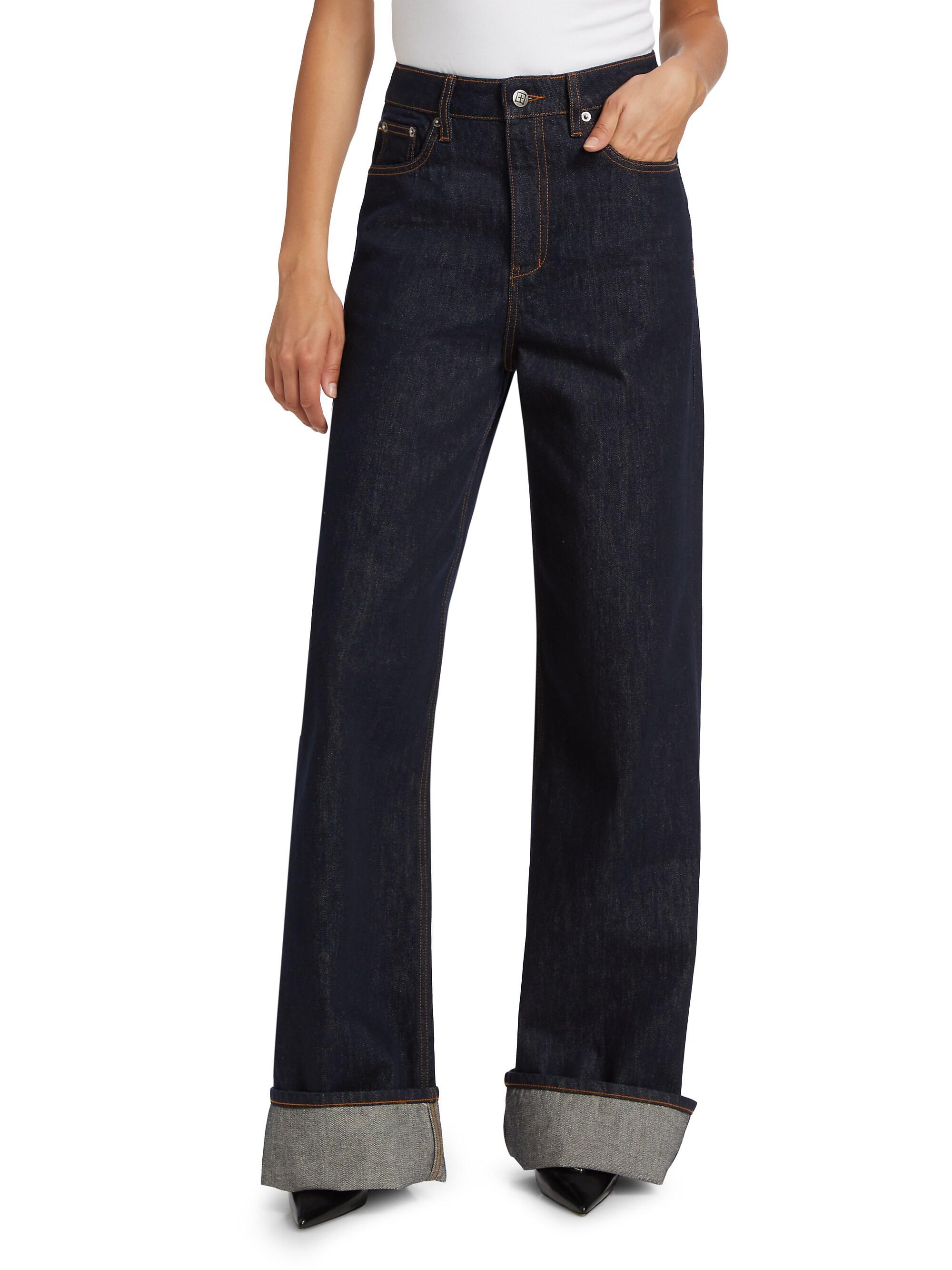 Ksubi Strider Roll-Cuff High-Rise Jeans | Saks Fifth Avenue