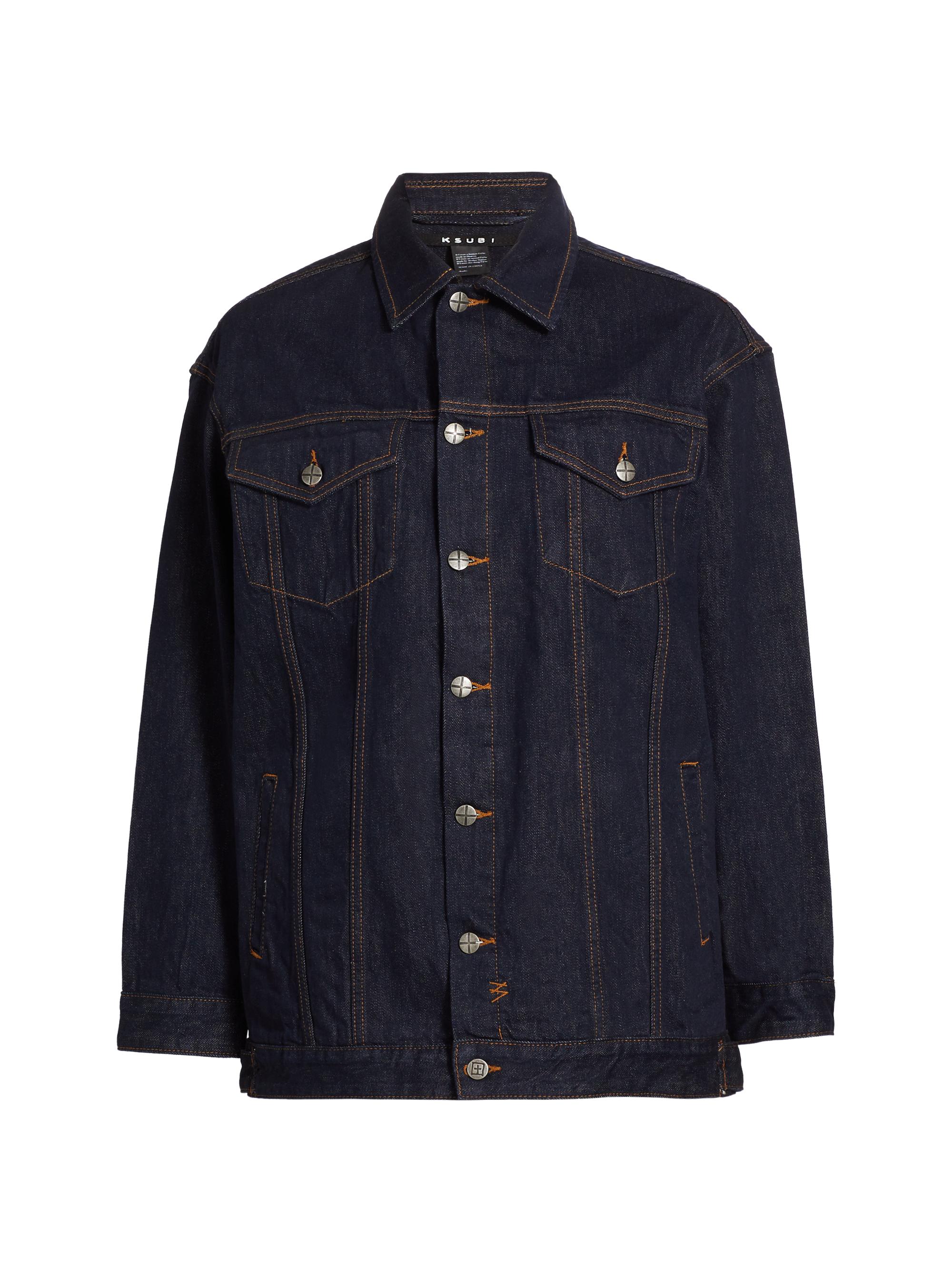 If Only Studio Denim Belted Jacket | Saks Fifth Avenue