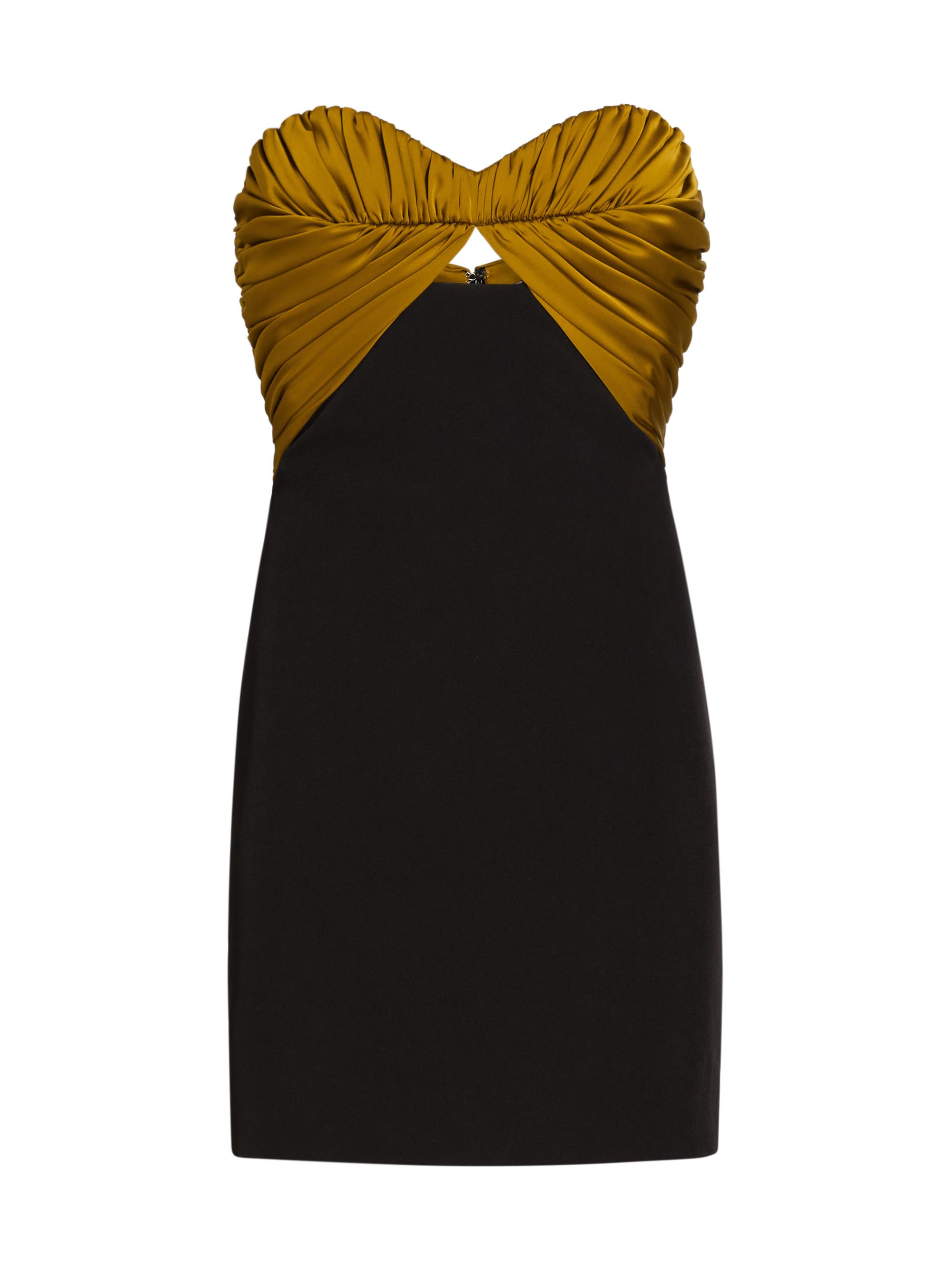 Et Ochs Women's Electra Ruched Minidress - Patina Black