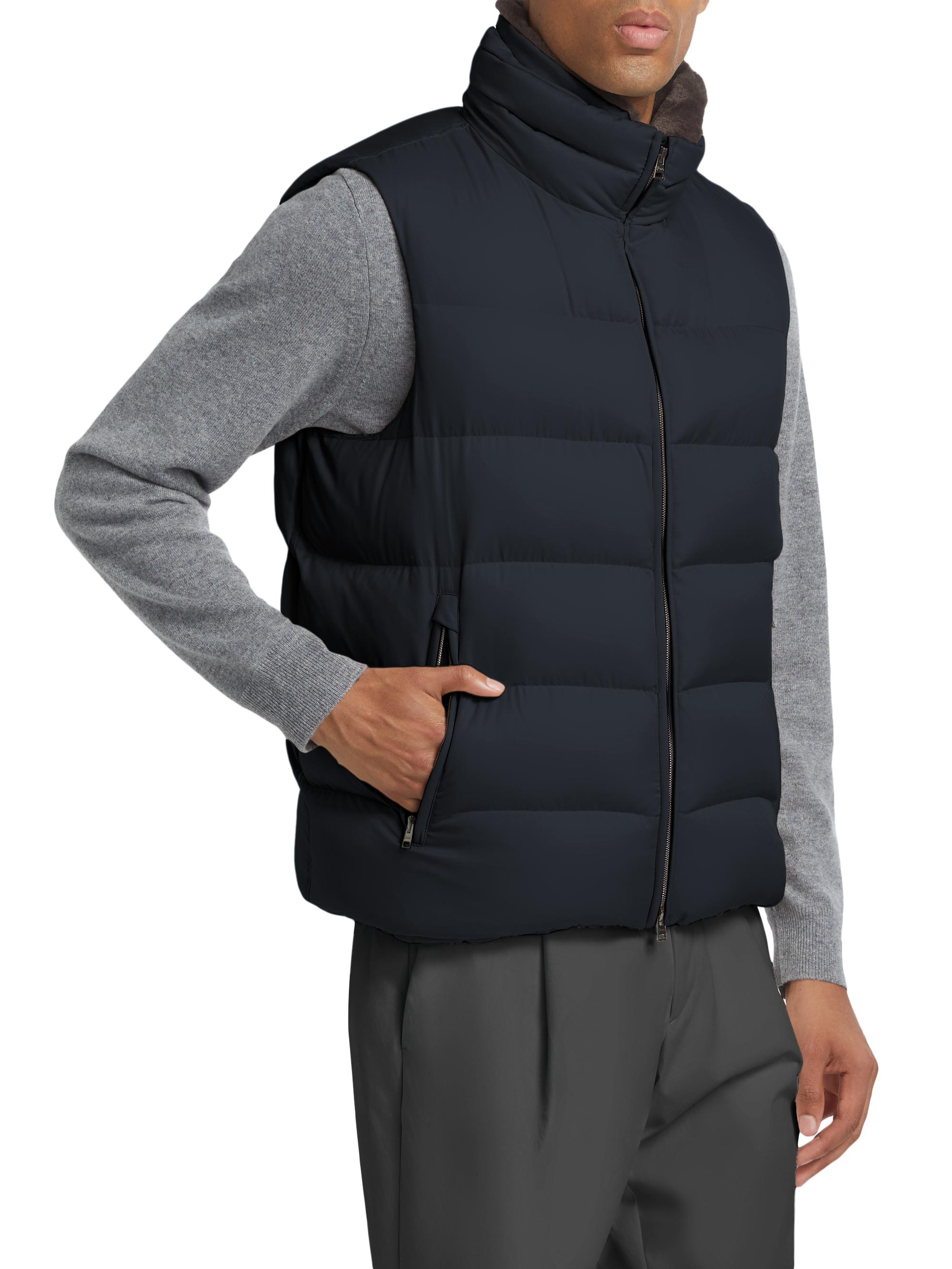 Herno Quilted Down Zip-Up Vest | Saks Fifth Avenue
