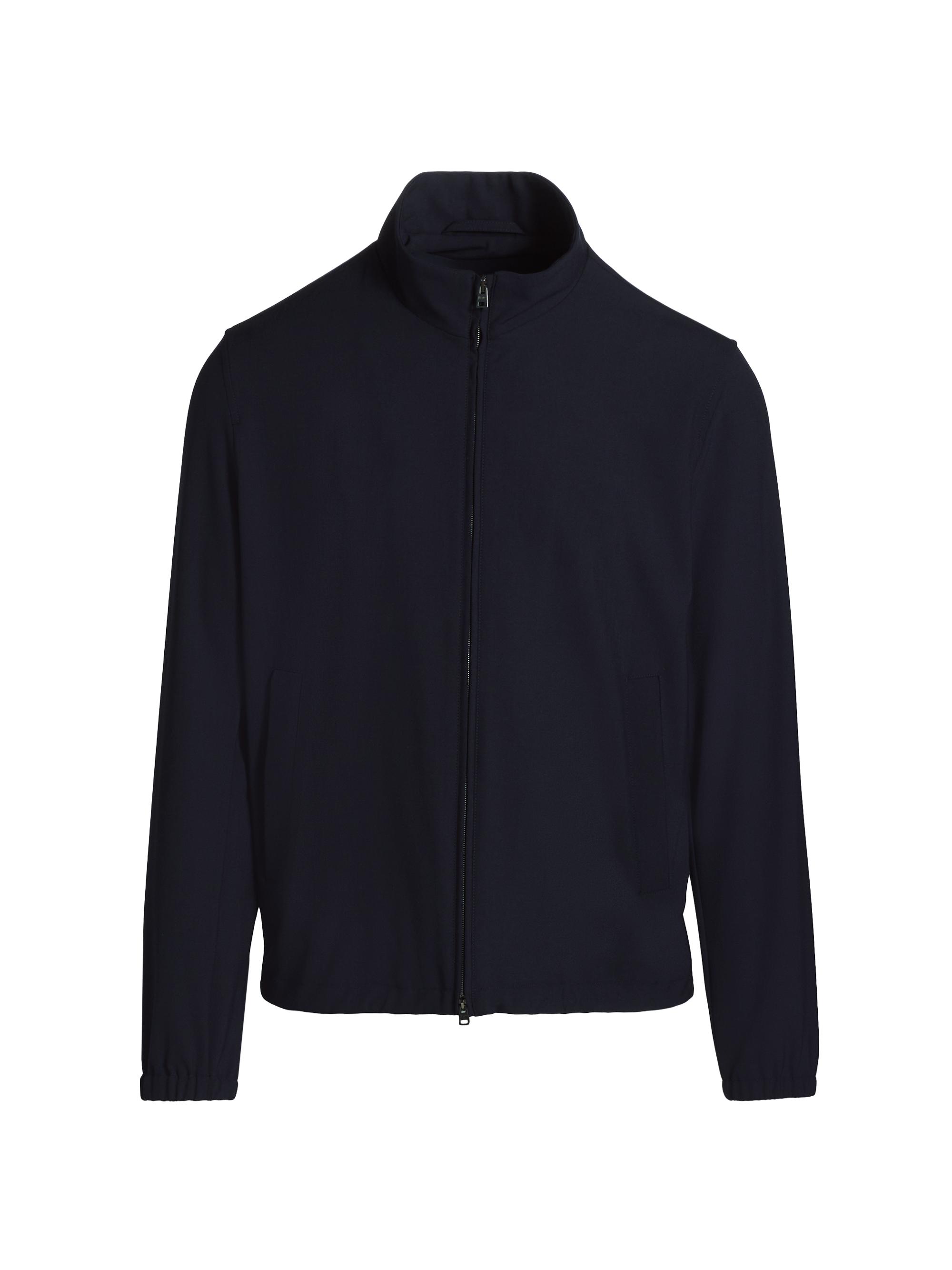 Herno Men's Crepe Bomber Jacket - Navy