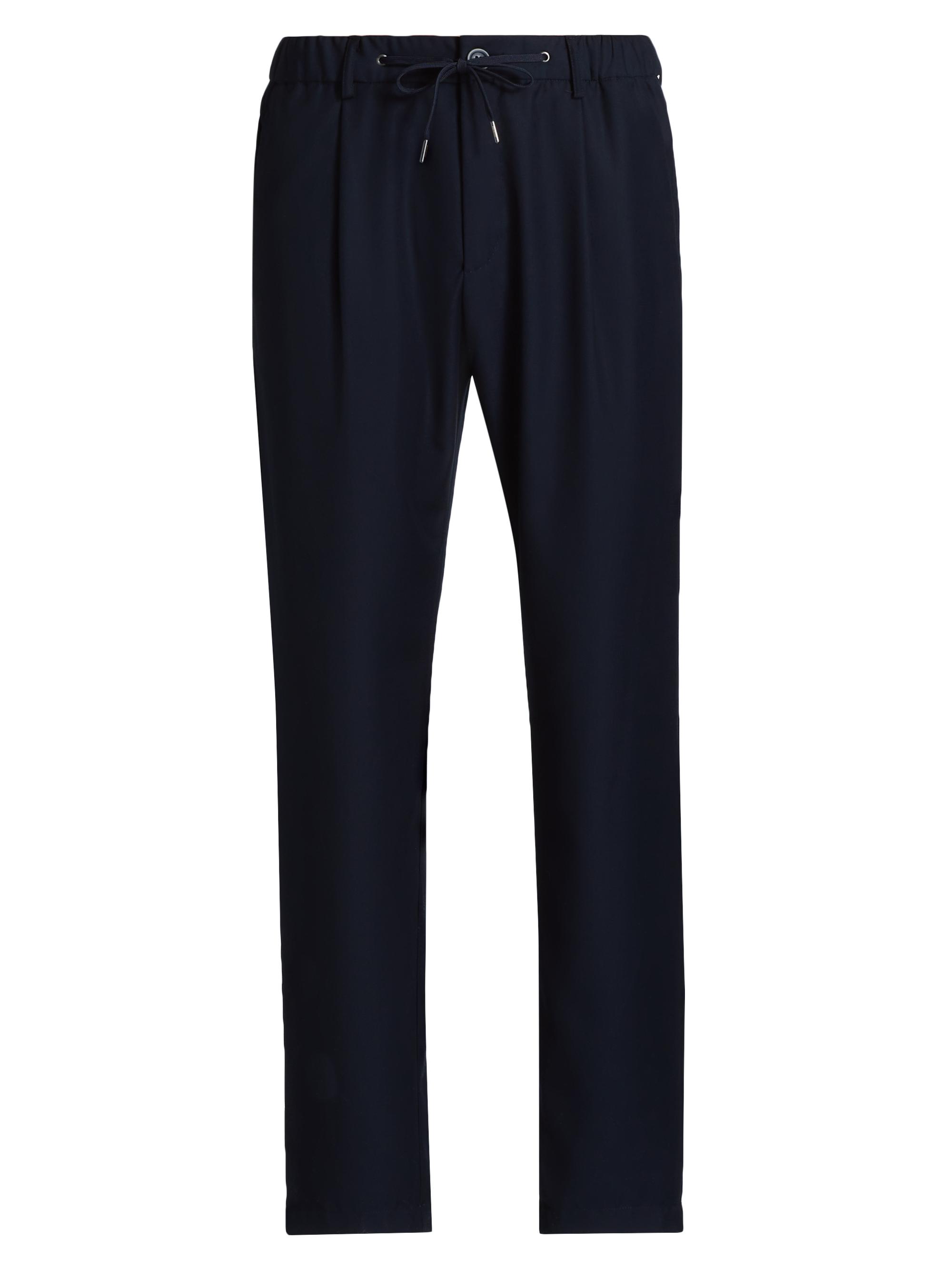 Herno Men's Drawstring Straight-Leg Pants - Navy
