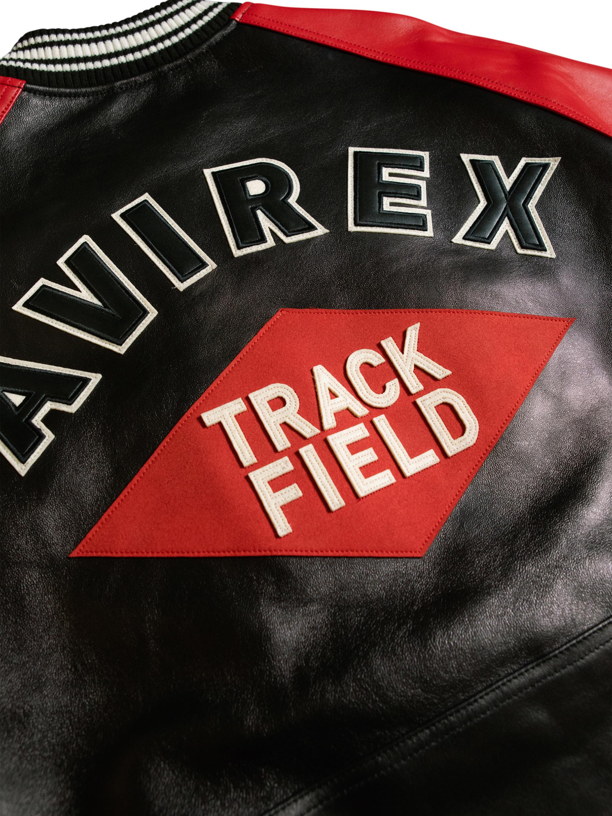 AVIREX レザージャケット TRACK FIELD 【公式通販】