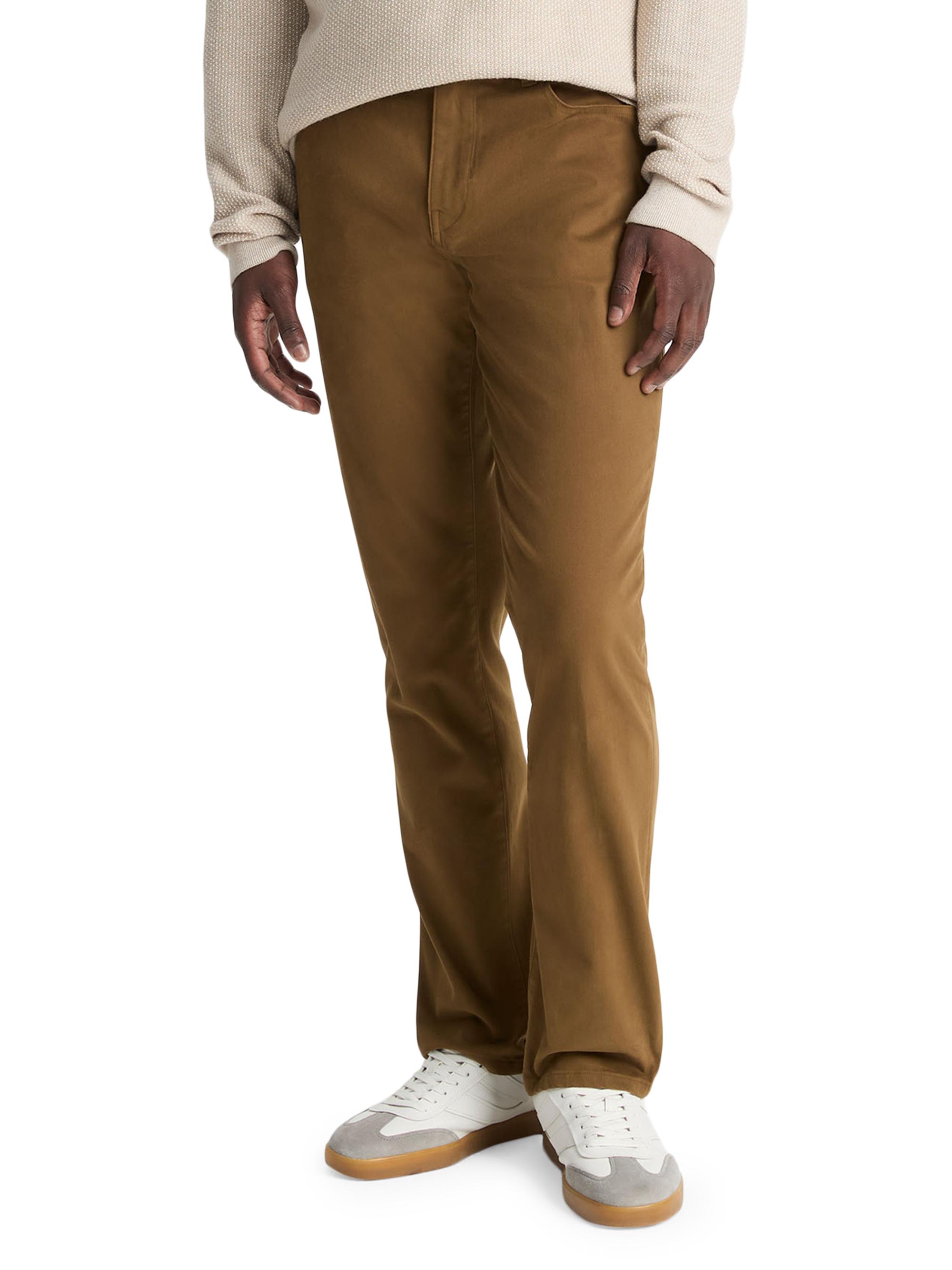 Vince Men's Dylan Cotton-Blend Chino Pants - Light Highlands