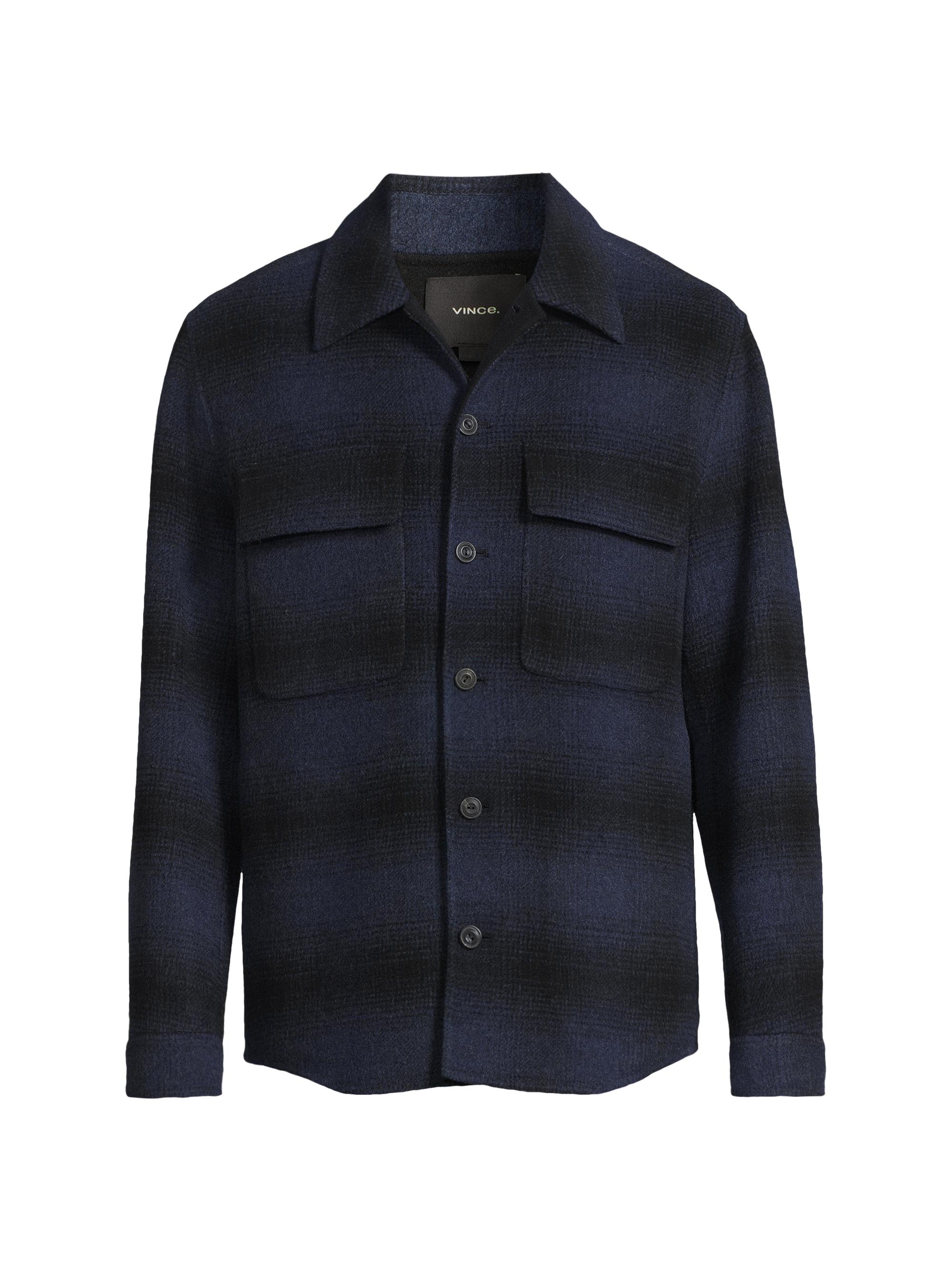 Vince Plaid Splittable Shirt Jacket | Saks Fifth Avenue