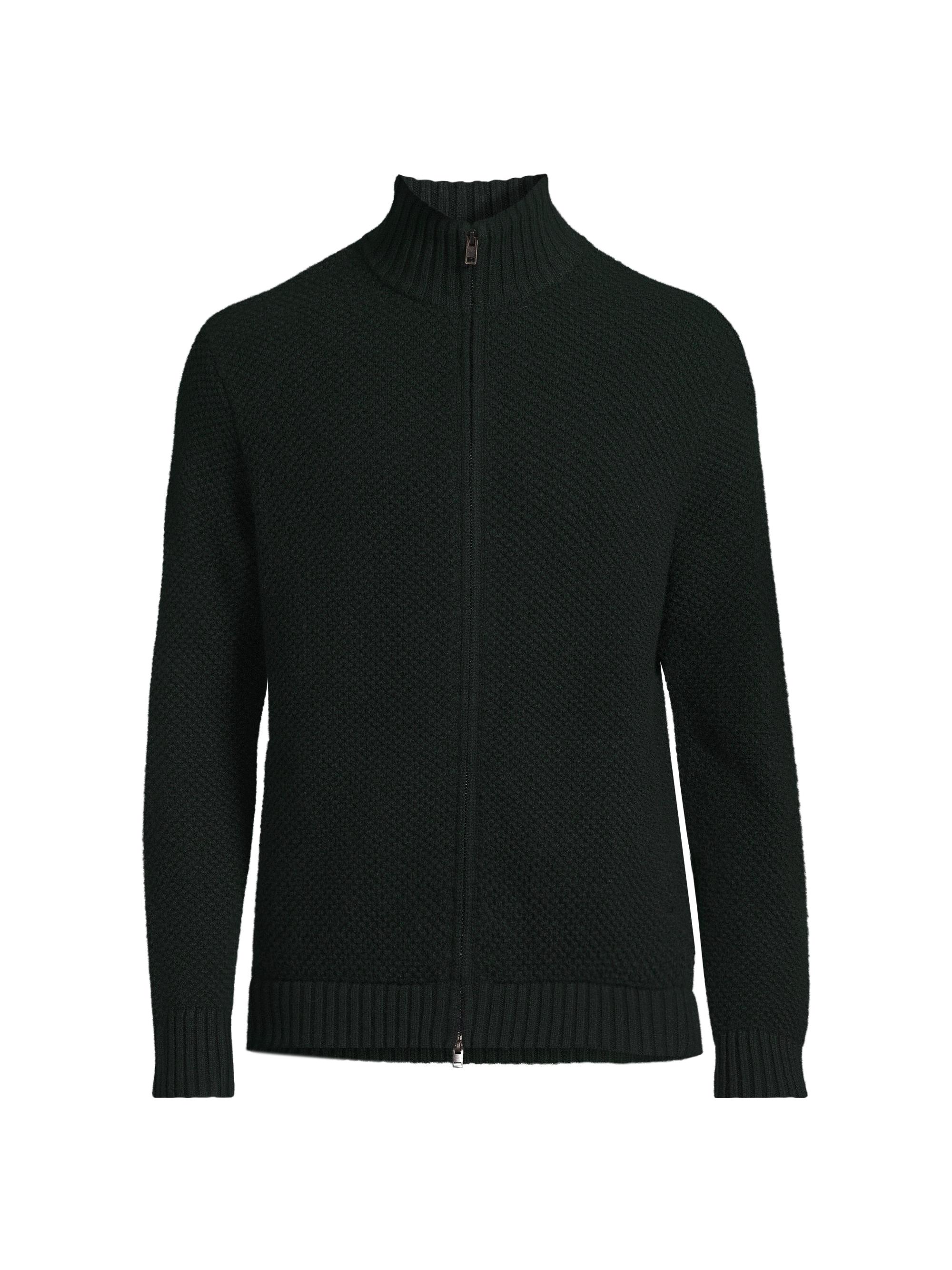 WA GBB SVIチャンピンシップ.45 Vince Wool Piqué Zip-Front Cardigan | Saks Fifth Avenue