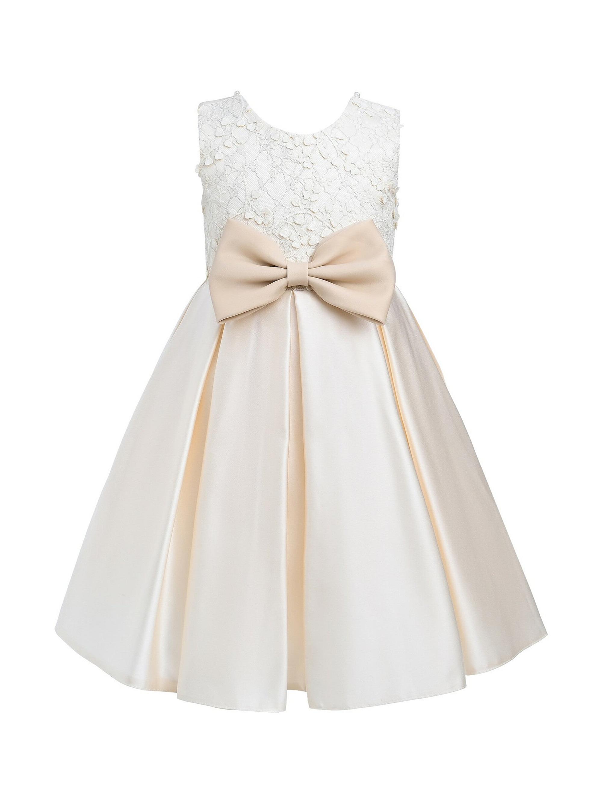 Tulleen Baby Girl's, Little Girl's & Girl's Hampton Dress - Champagne