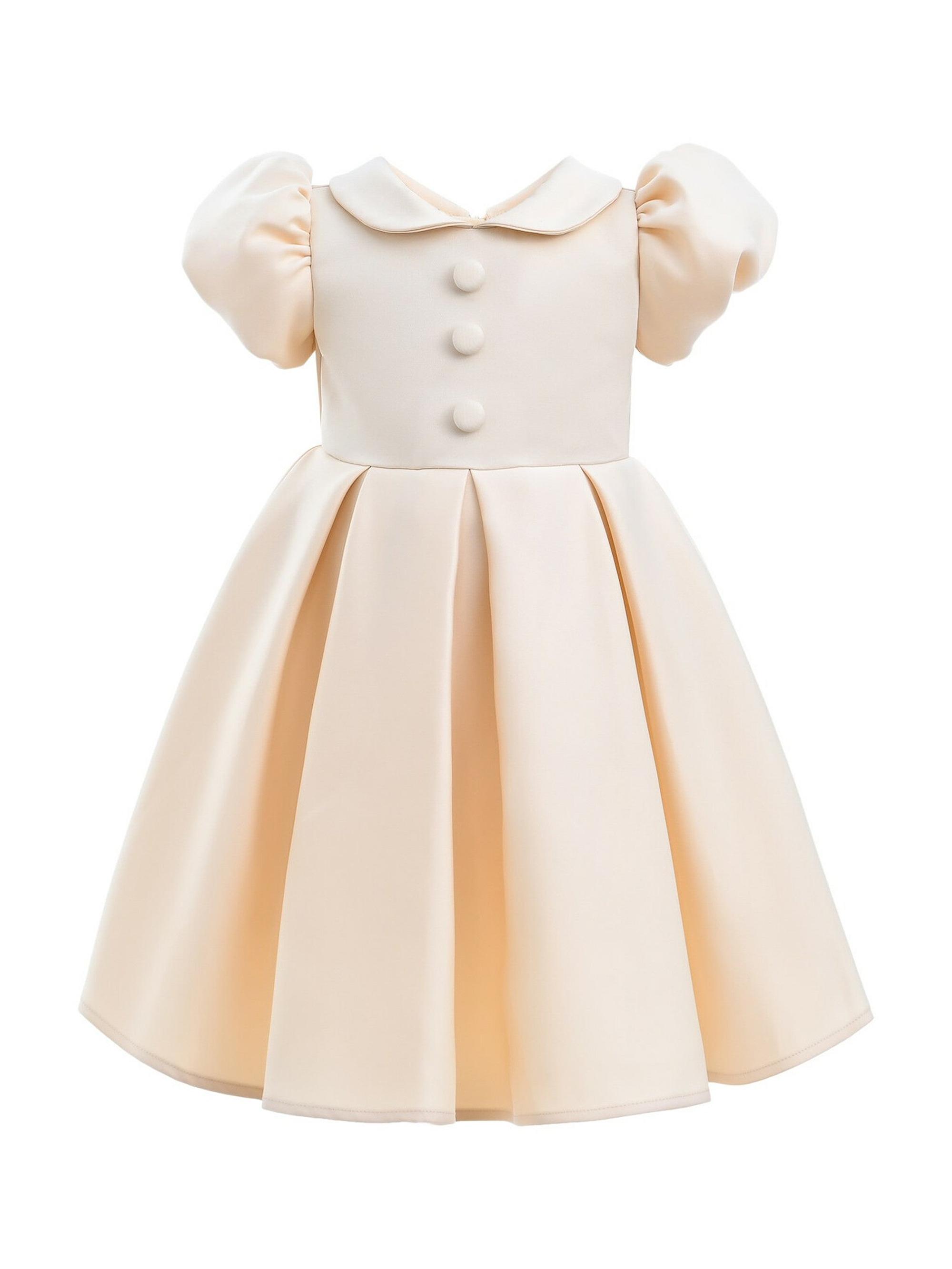 Tulleen Baby Girl's & Little Girl's Barrymore Dress - Champagne