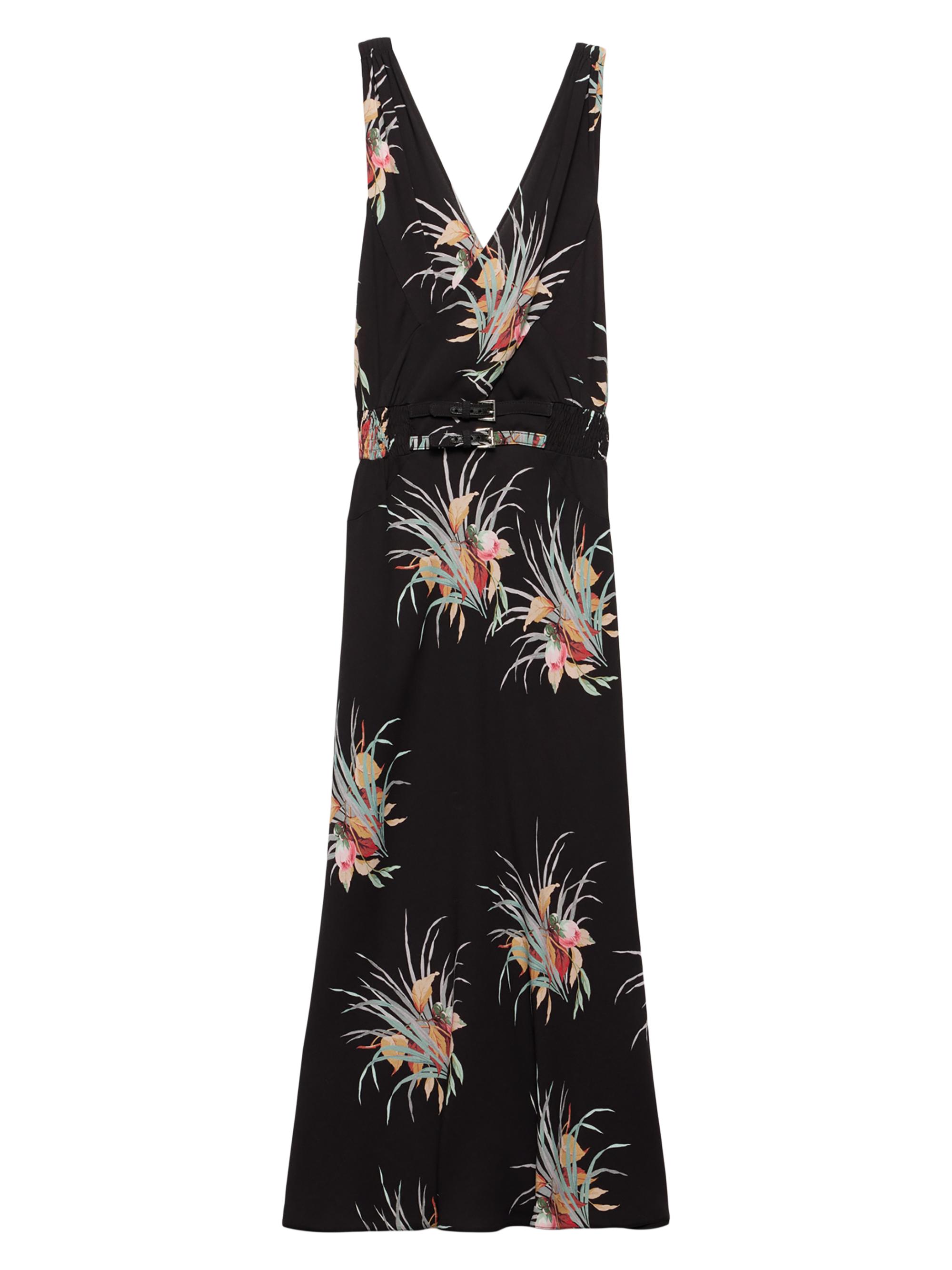 Prada Women's Printed Sablé Dress - Black