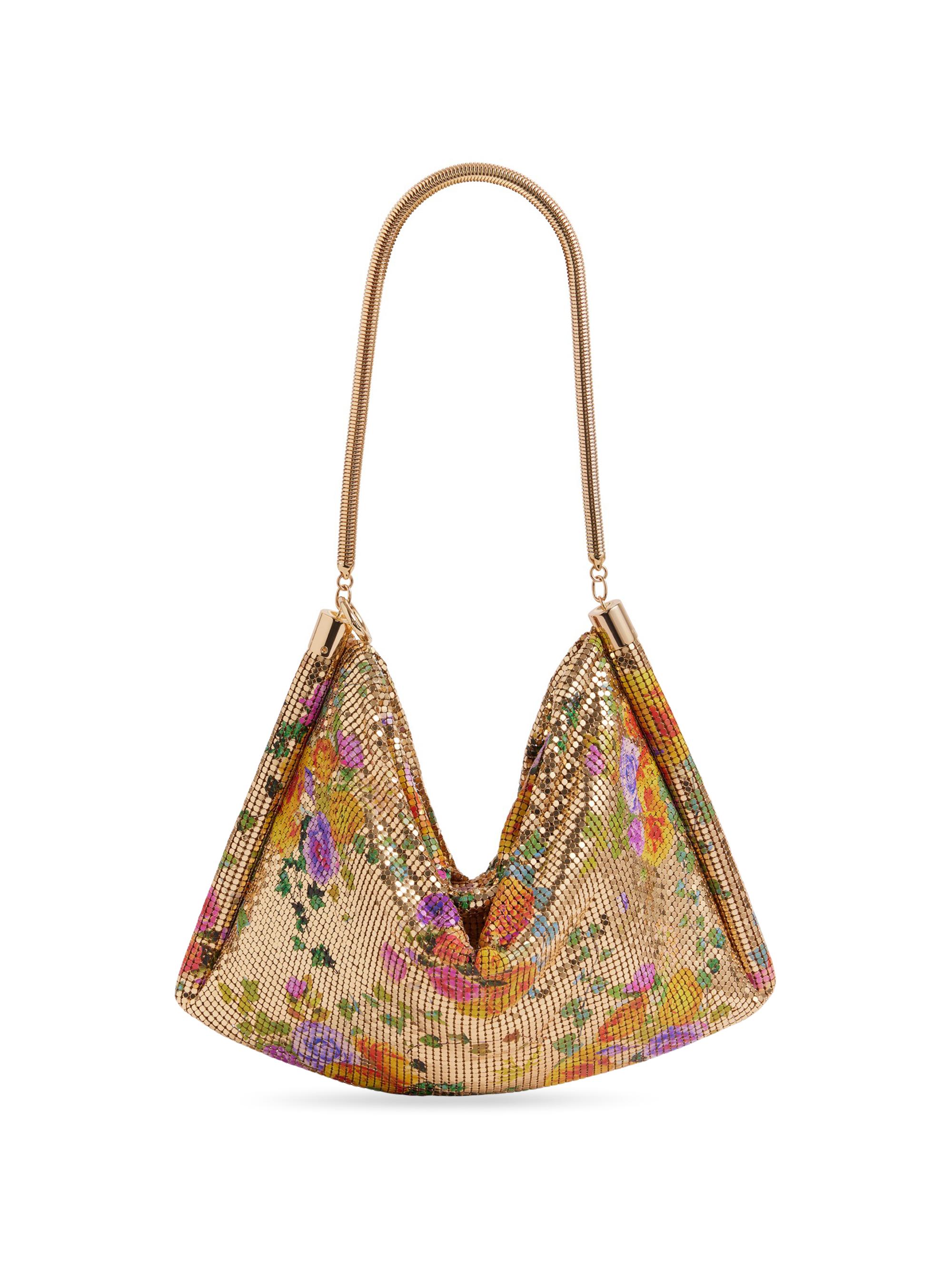 Rabanne Women's Show Floral Mesh Shoulder Bag