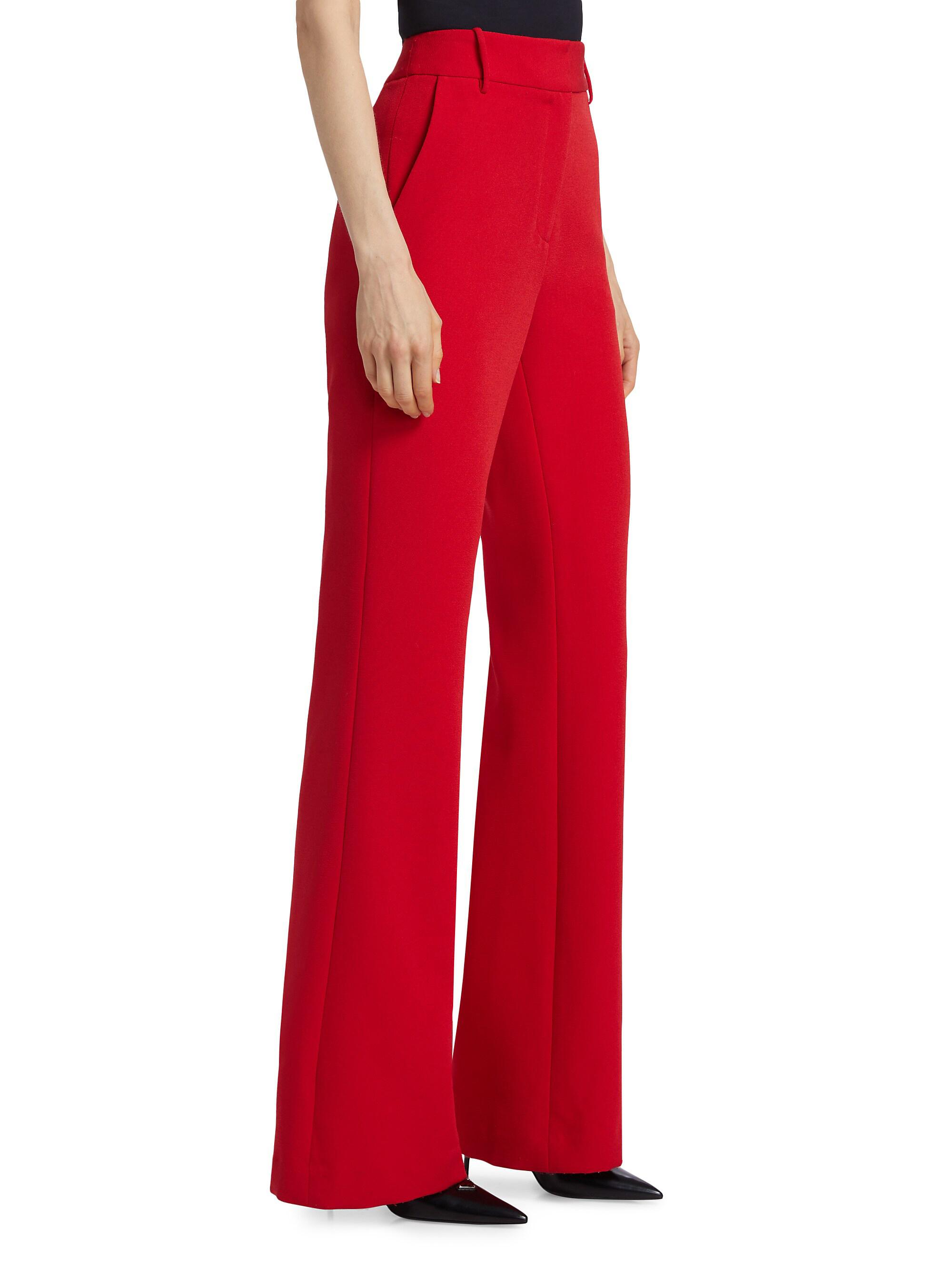 Toccin Gaia Flared High-Rise Pants | Saks Fifth Avenue