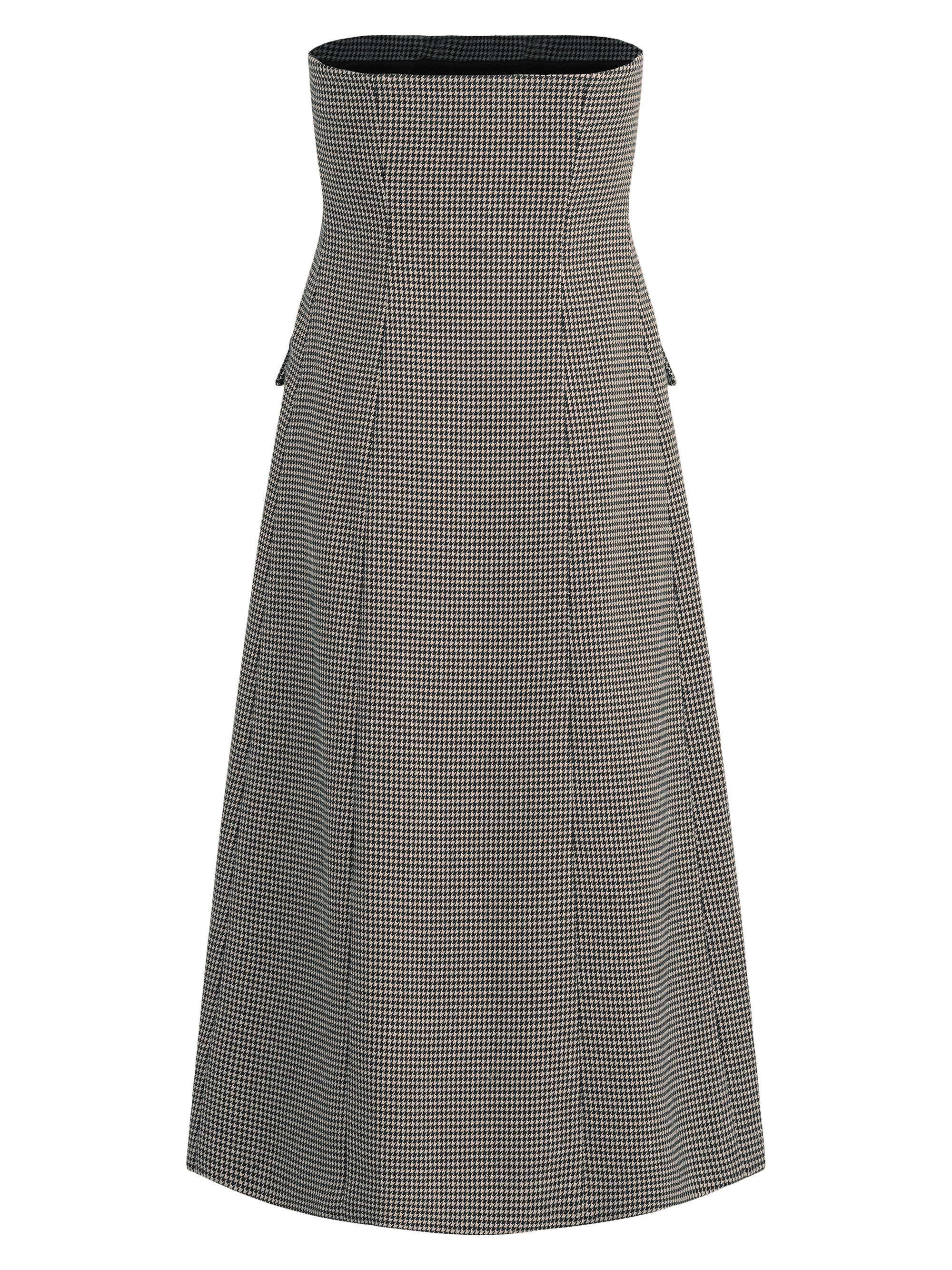 Phoebe Dress Brisa Houndstooth