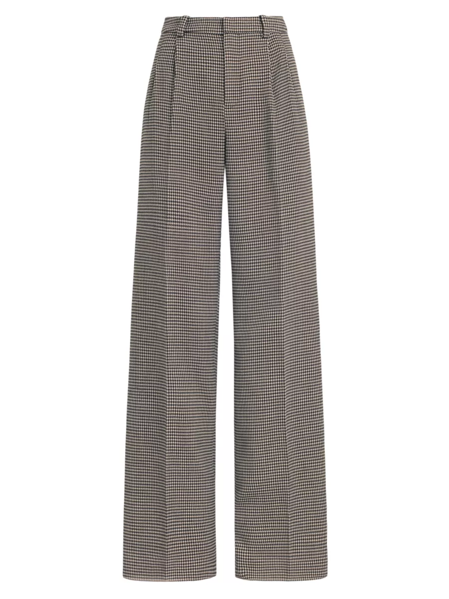 Shop Favorite Daughter The Low Favorite Houndstooth Mid-Rise