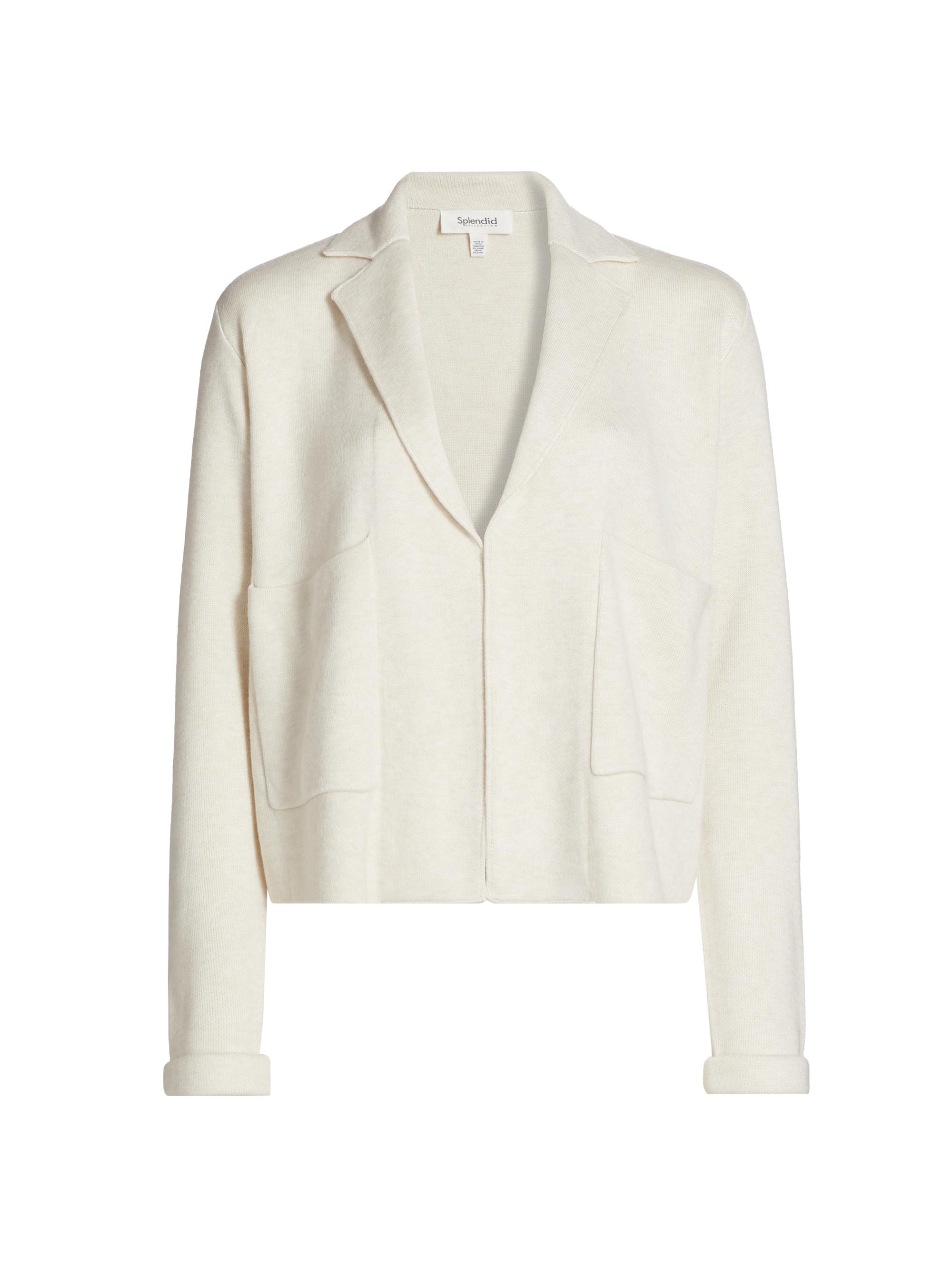 Splendid Women's Estelle Collared Knit Jacket - Pale Oak