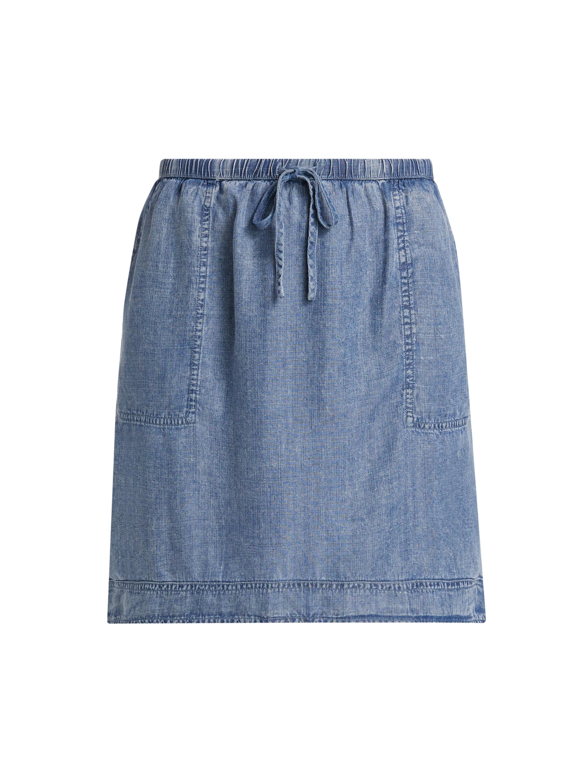 Splendid Women's Alice Drawstring A-Line Miniskirt - Indigo