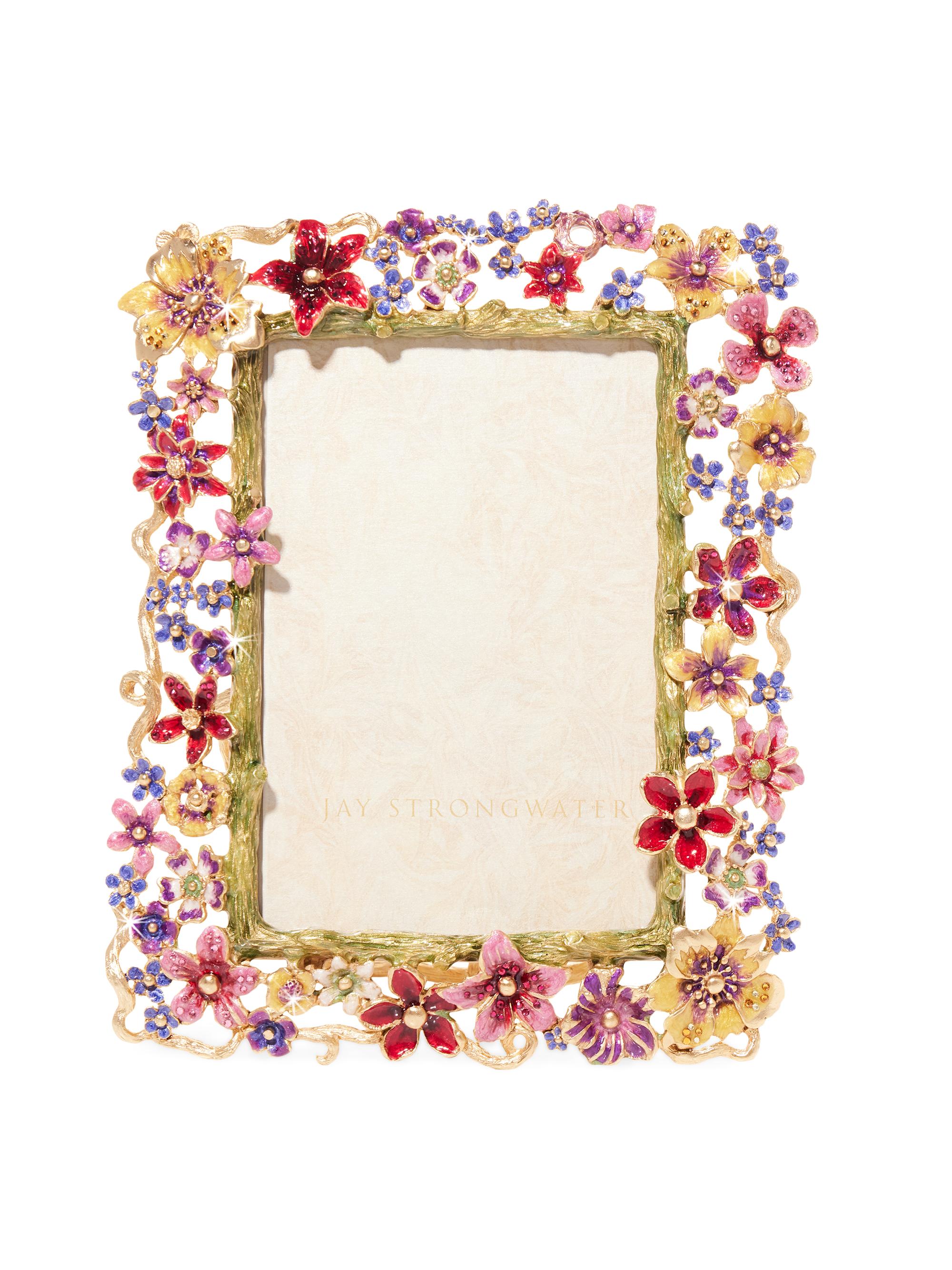 Jay Strongwater Kelsey 14K Goldplated & Swarovski Crystal Orchid