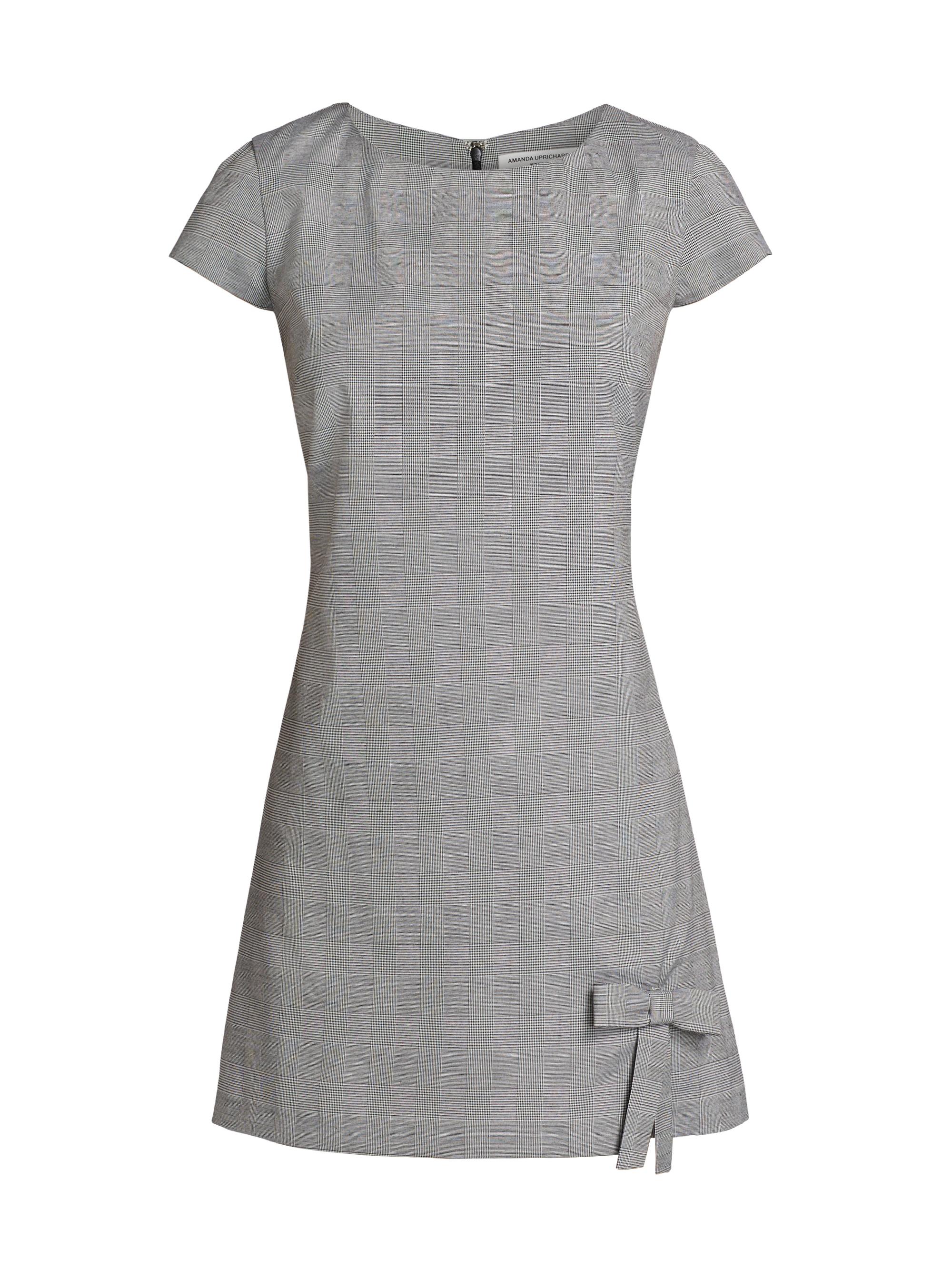 Amanda Uprichard Women's Mariama Check A-Line Minidress - Business Plaid