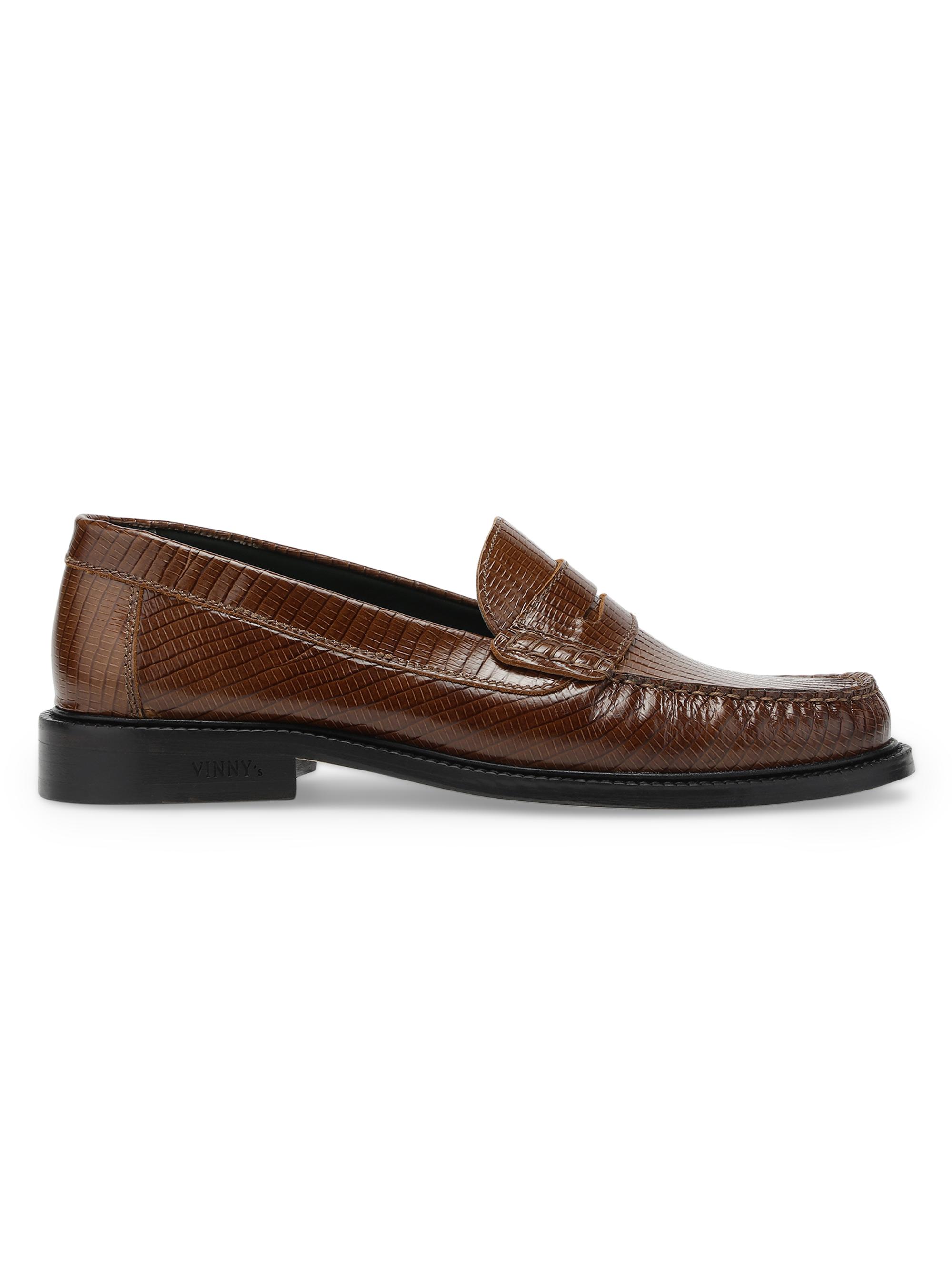 Vinny's Michel Leather Moccasin Loafers | Saks Fifth Avenue