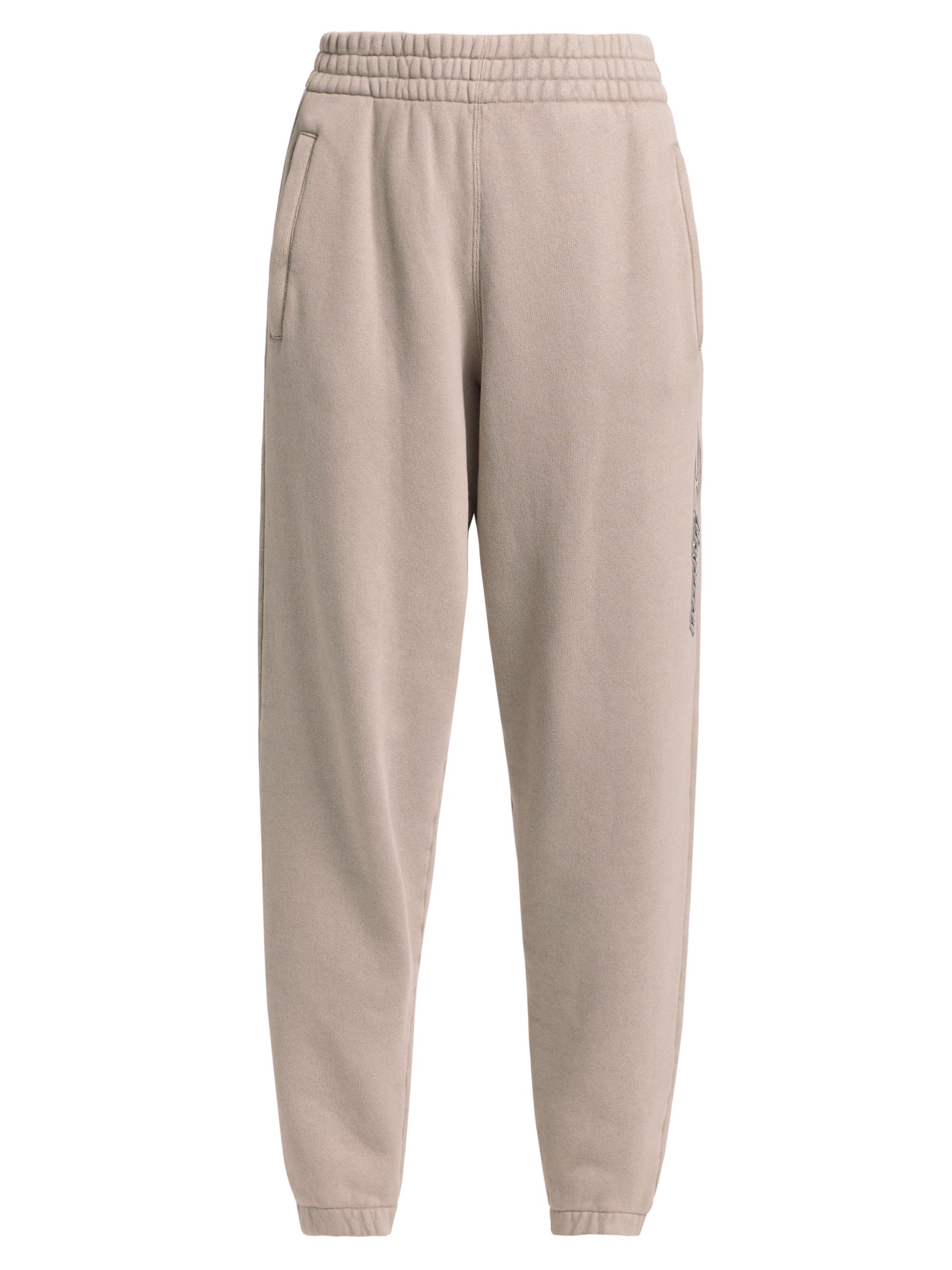 alexanderwang.t Women's Garment-Dyed Logo Sweatpants - Washed Oyster